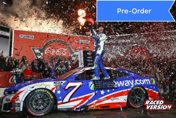 Daniel Suarez 2026 Freeway Insurance Patriotic Coke 600 Race Win 1:64 Diecast *PREORDER*