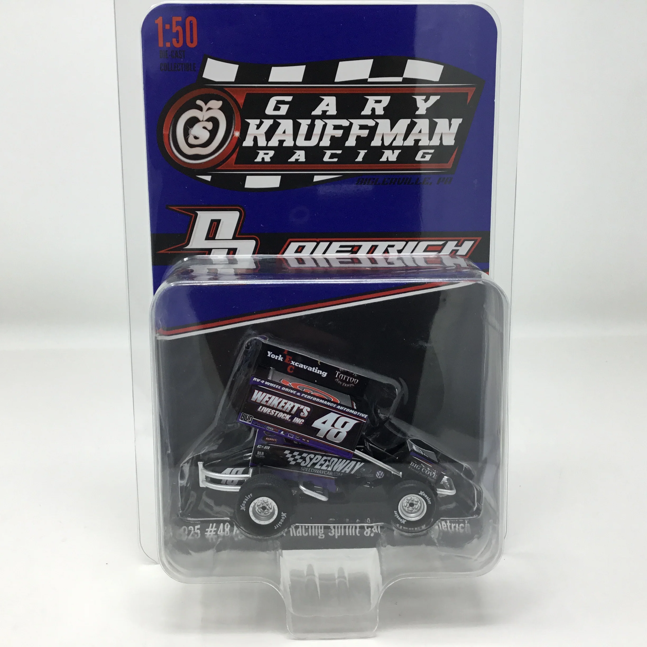 Danny Dietrich 2025 Kauffman Racing Sprint Car 1:50 Diecast - Image 2