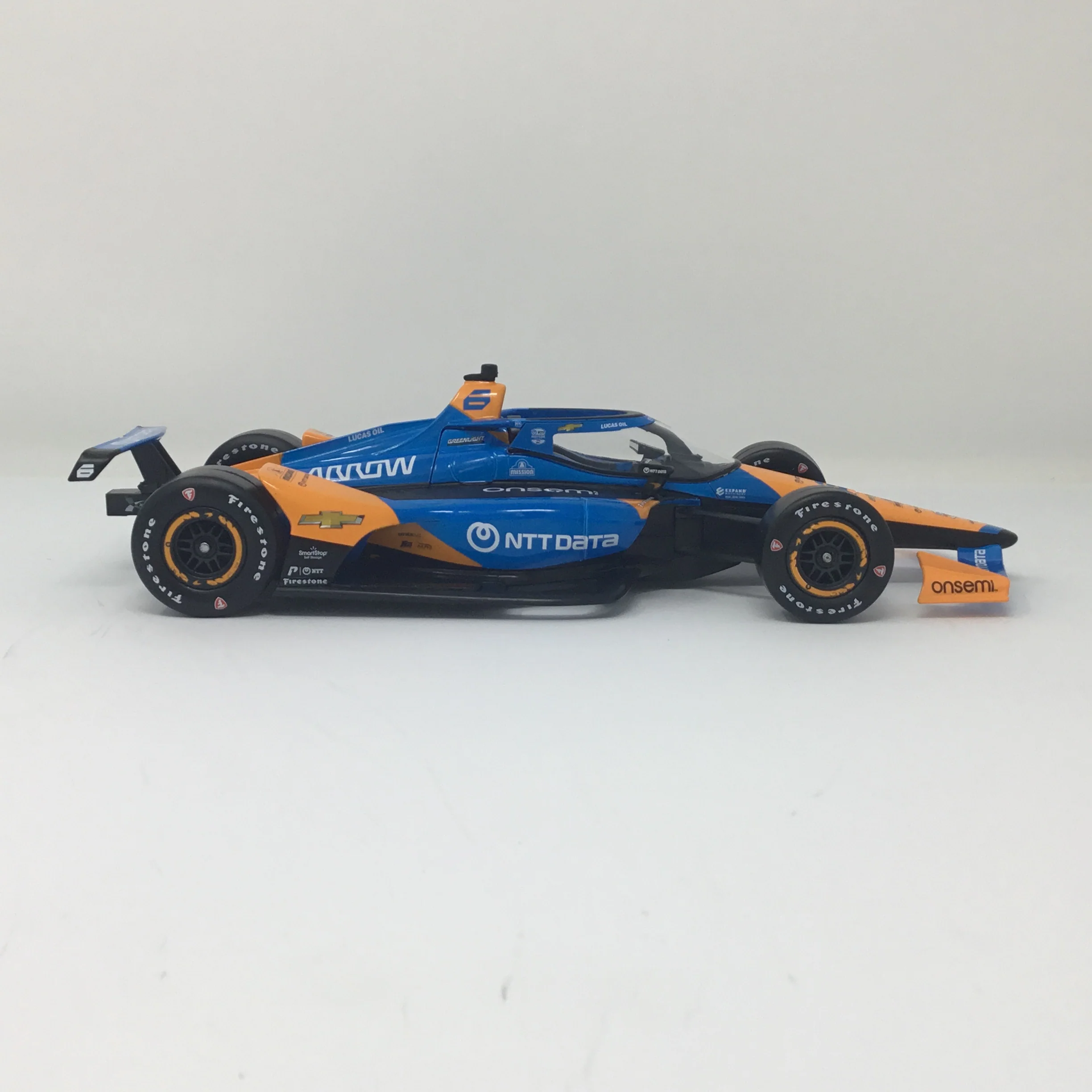 David Malukas 2024 NTT Data / Arrow McLaren 1:18 Diecast - Image 4