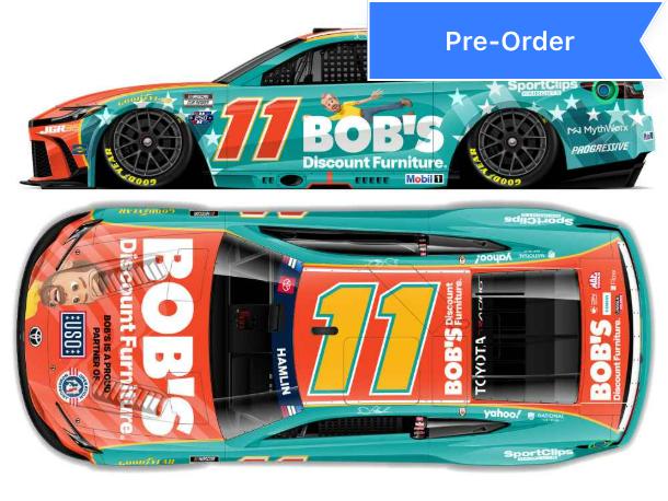 Denny Hamlin 2026 Bob's Discount Furniture Patriotic 1:64 Diecast *PREORDER*