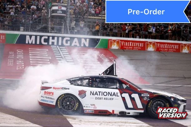 Denny Hamlin 2026 National Debt Relief Michigan Race Win 1:64 Diecast *PREORDER*