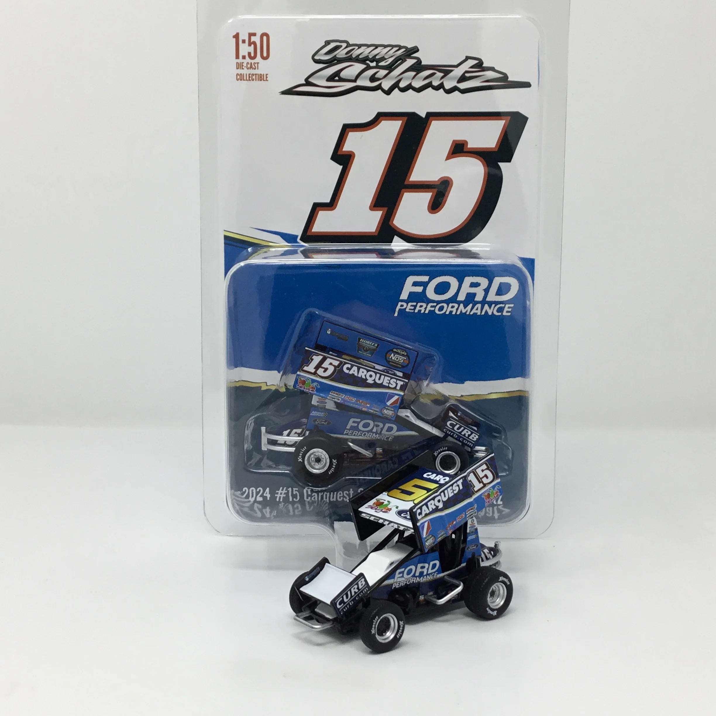 Donny Schatz 2024 Carquest 50th Sprint Car 1:50 Diecast