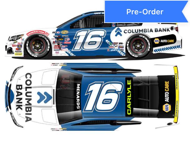 Hailie Deegan 2026 Columbia Bank 1:64 Diecast *PREORDER*