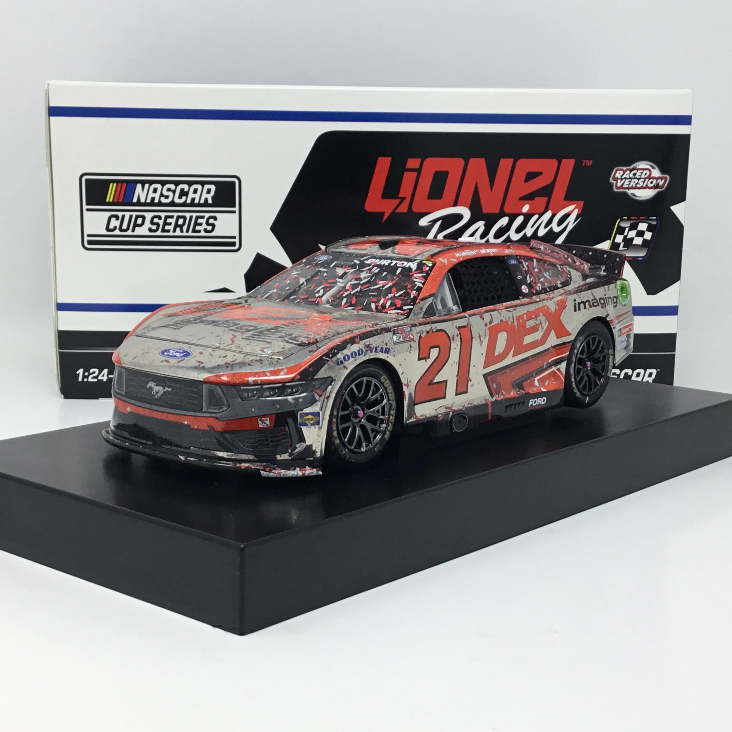 Harrison Burton 2024 Dex Imaging Daytona Race Win 1:24 Color Chrome Diecast