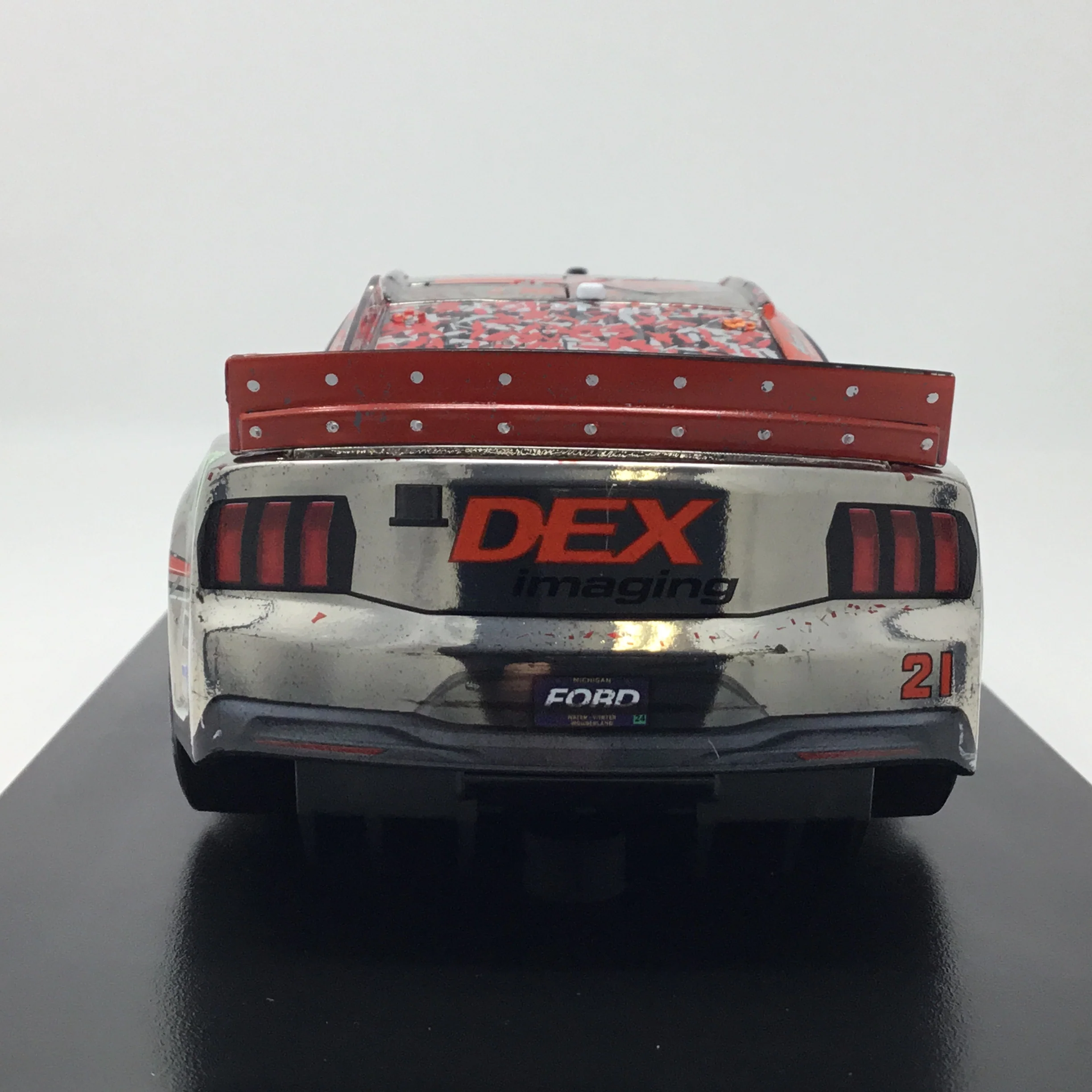 Harrison Burton 2024 Dex Imaging Daytona Race Win 1:24 Color Chrome Diecast - Image 5