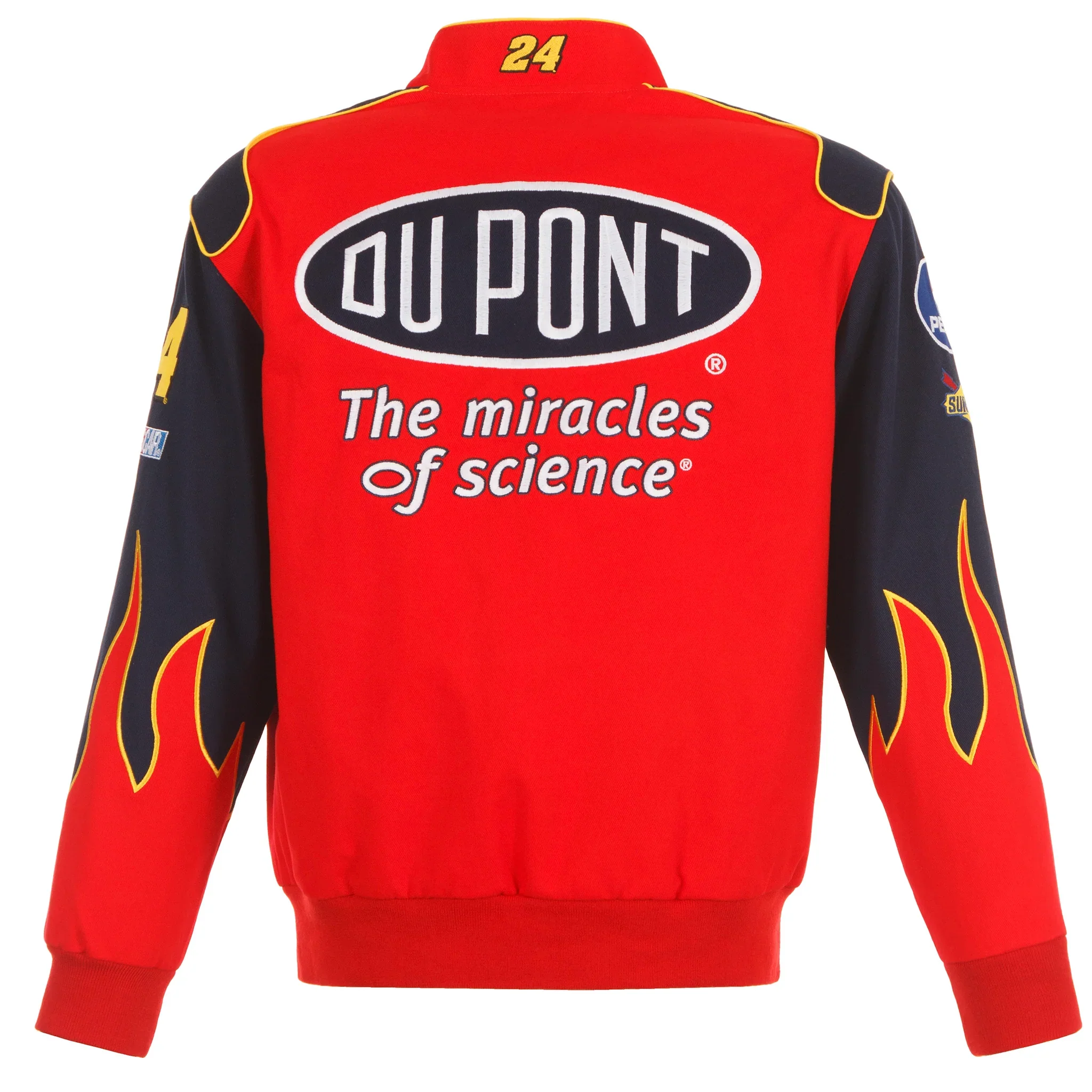 Jeff Gordon 2024 Dupont Navy-Red Uniform Full-Snap Jacket - Image 6