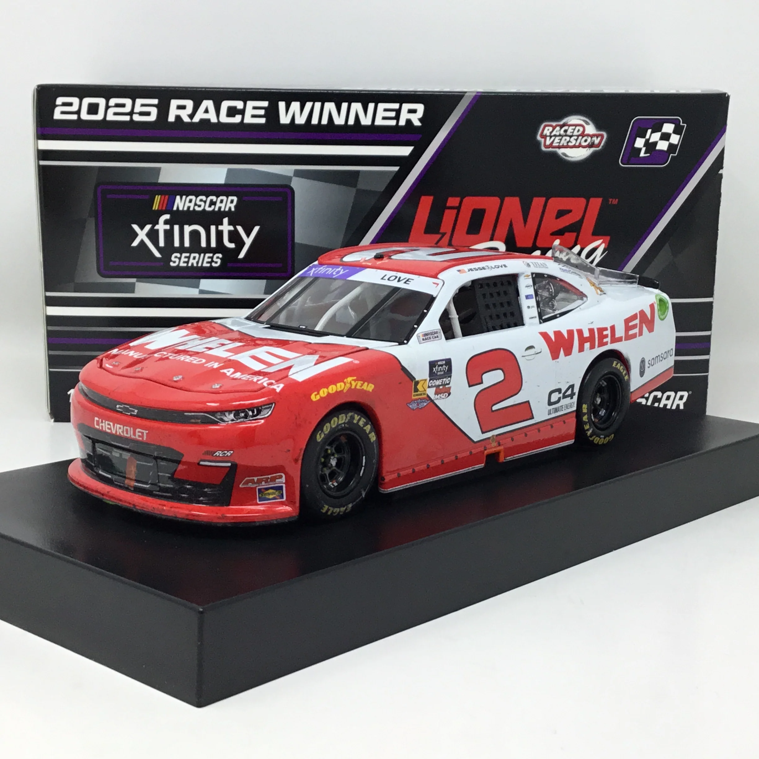 Jesse Love 2025 Whelen Daytona Race Win 1:24 Diecast - Image 2