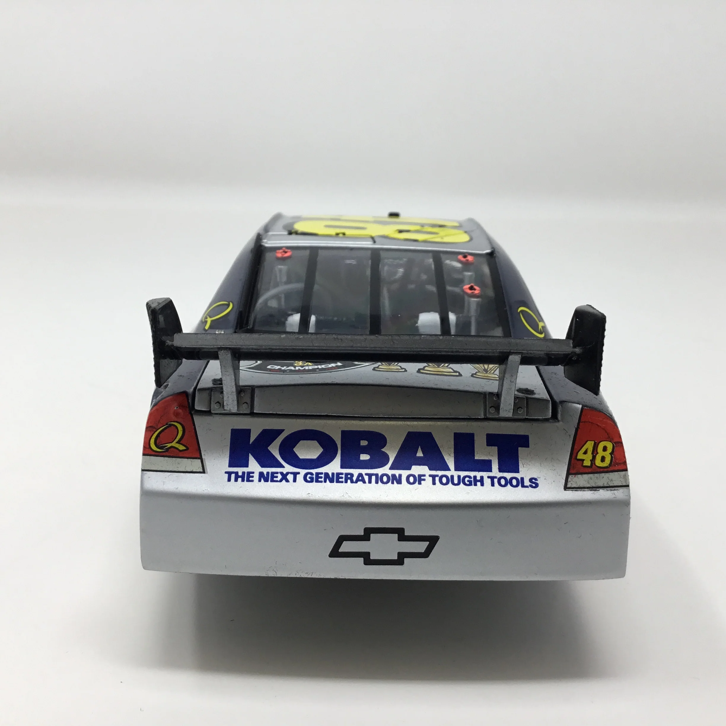 Jimmie Johnson 2010 Kobalt 5X Champ COT Elite Color Chrome 1:24 Diecast - Image 5