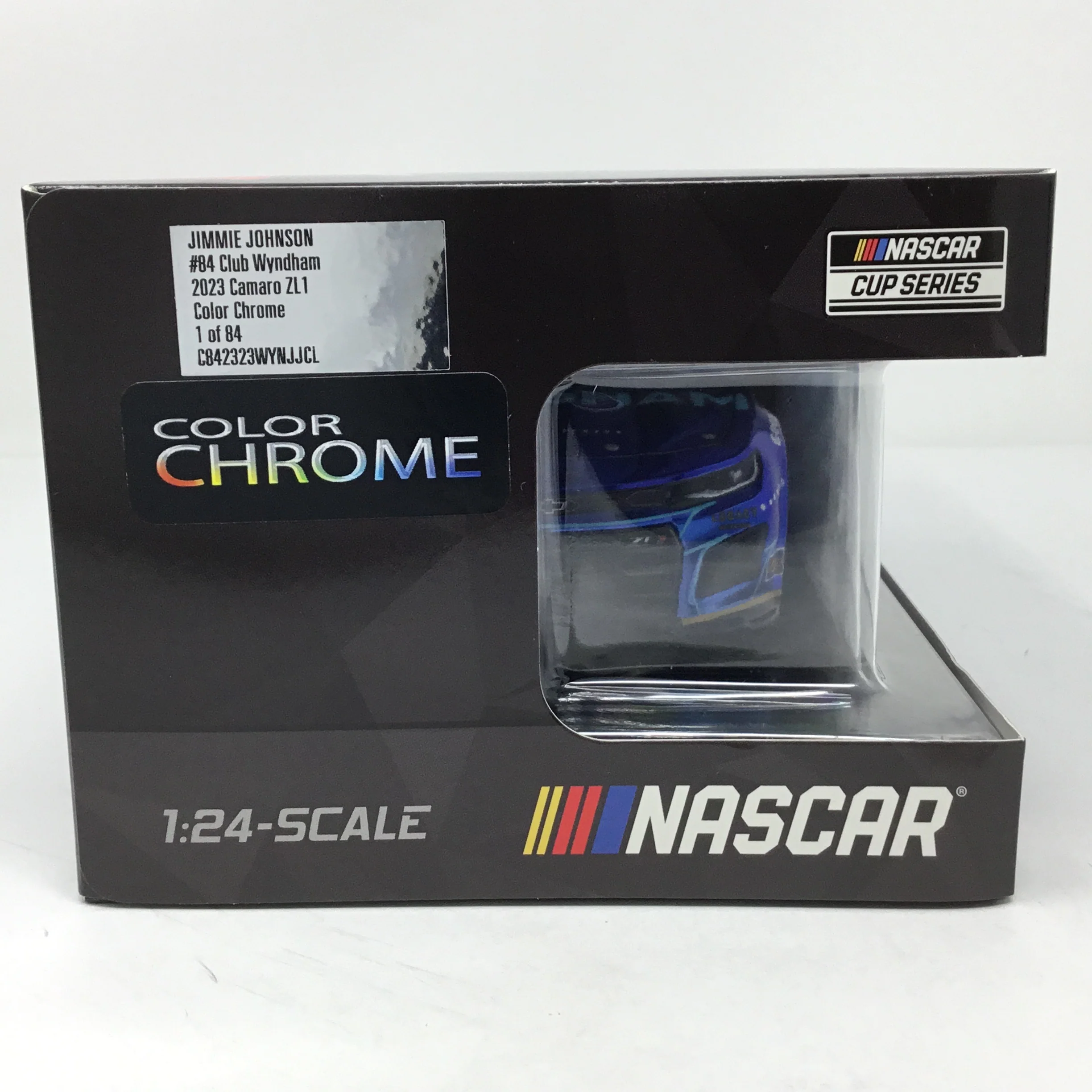 Jimmie Johnson 2023 Club Wyndham 1:24 Color Chrome Diecast - Image 6