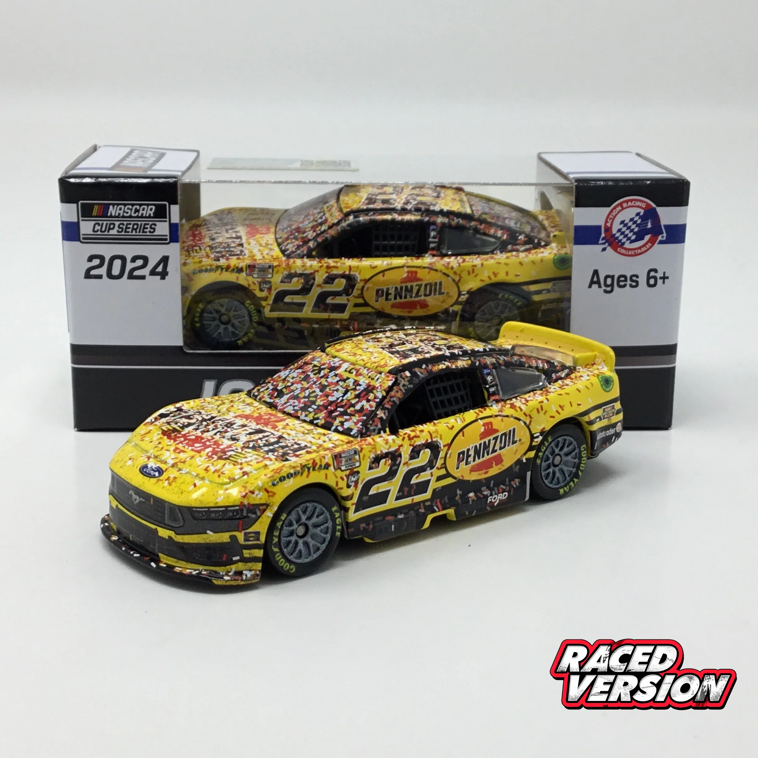 Joey Logano 2024 Pennzoil Las Vegas Race Win 1:64 Diecast