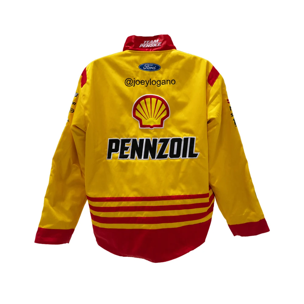 Joey Logano 2024 Shell-Pennzoil Adult Nylon Uniform Jacket - Image 2