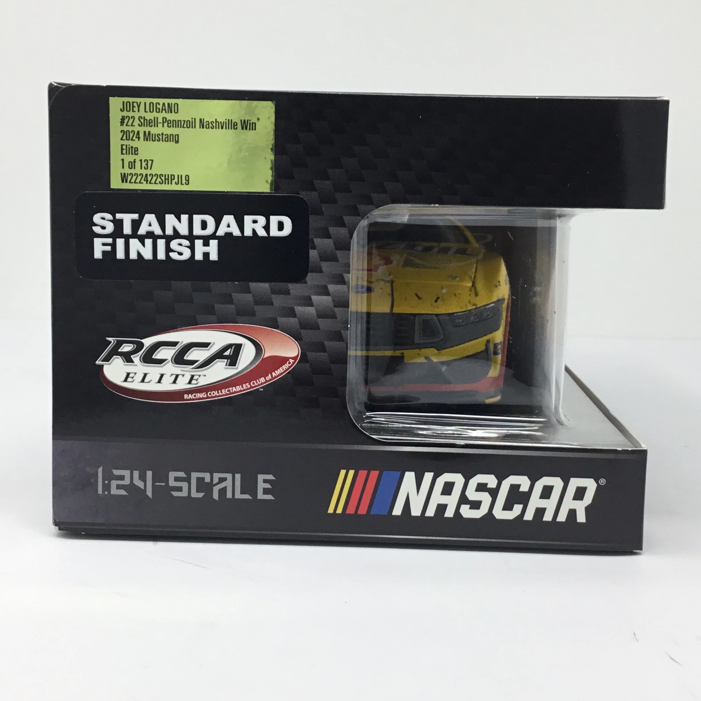 Joey Logano 2024 Shell-Pennzoil Nashville Race Win 1:24 Elite Diecast - Image 6