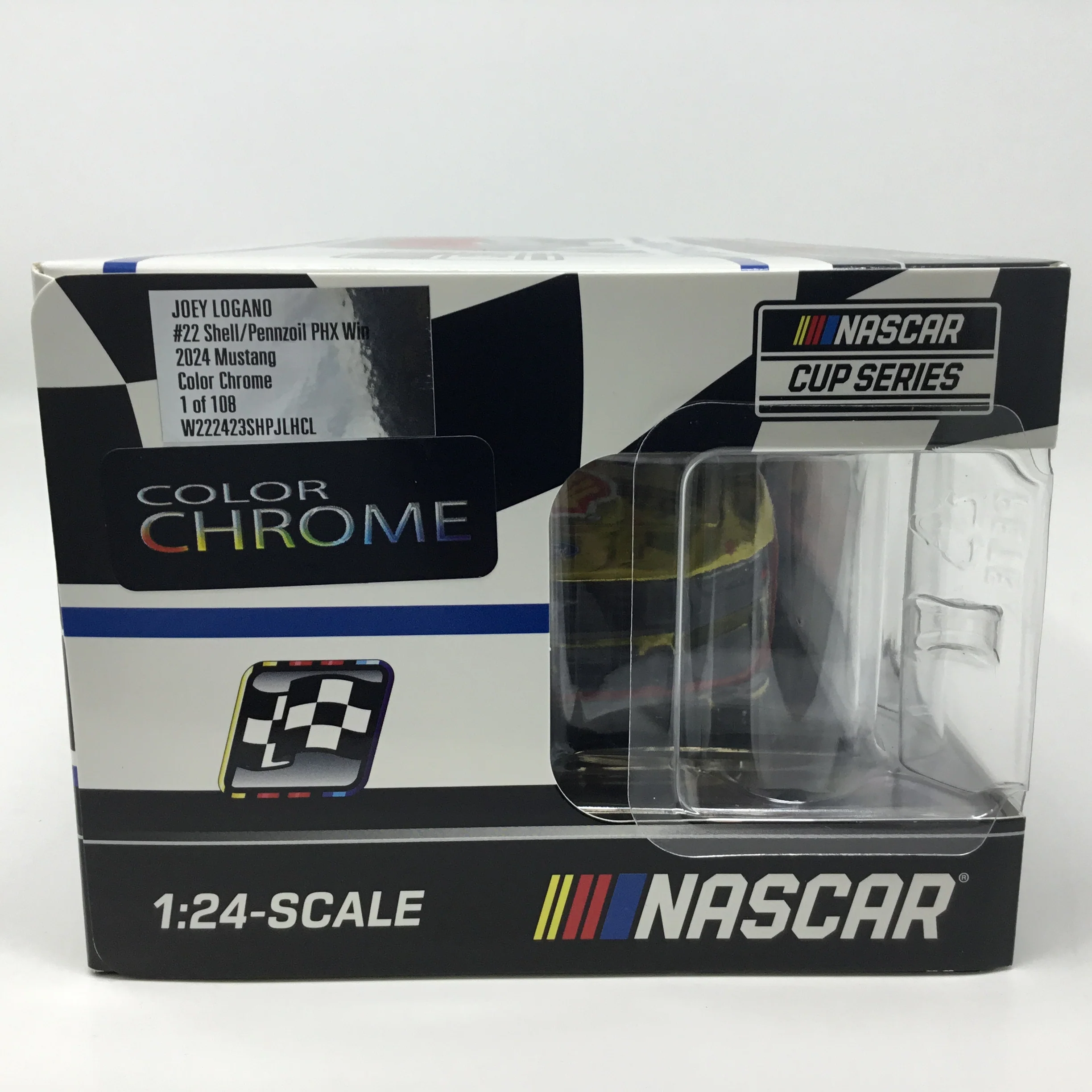 Joey Logano 2024 Shell-Pennzoil Phoenix Race Win 1:24 Color Chrome Diecast - Image 6