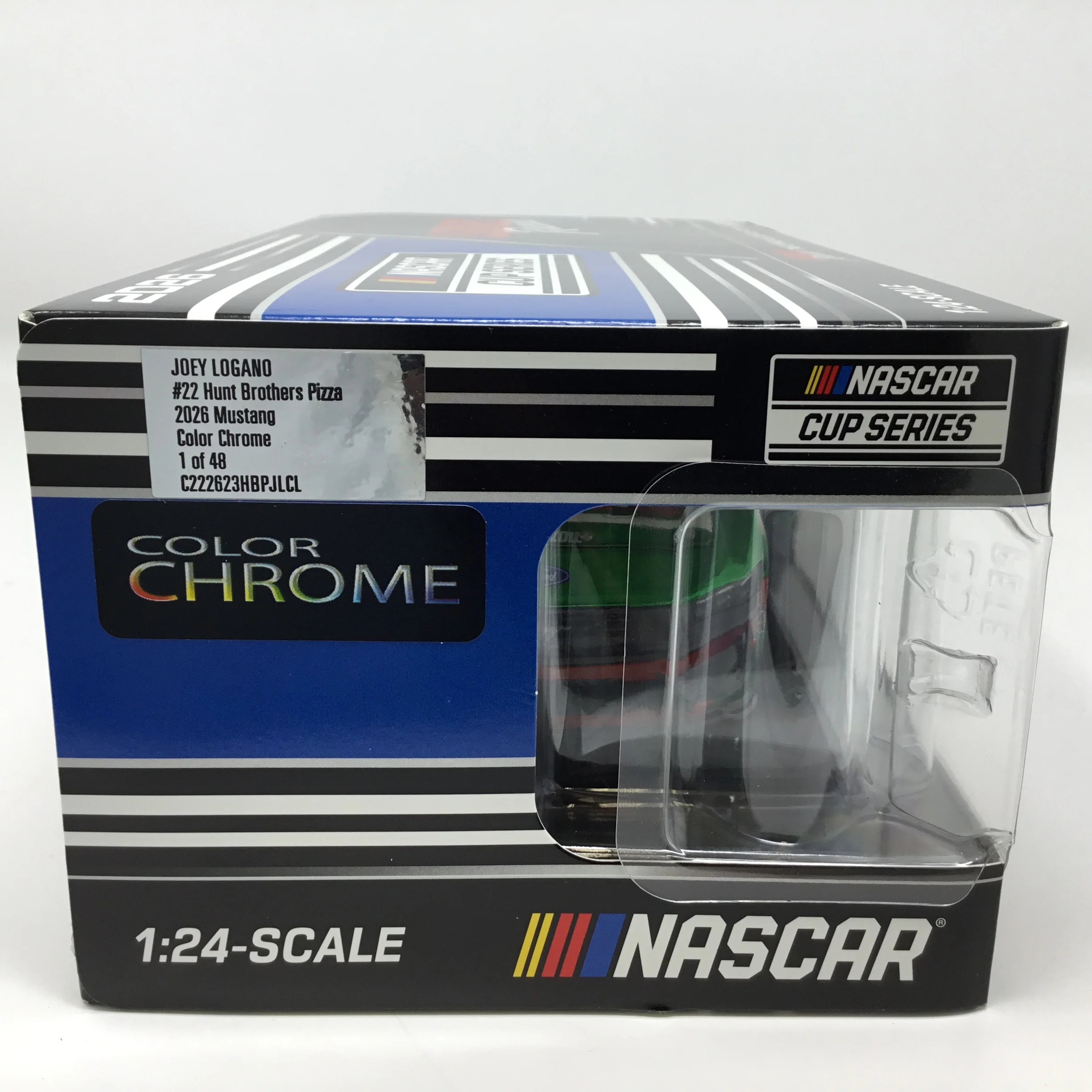 Joey Logano 2026 Hunt Brothers Pizza Color Chrome 1:24 Diecast - Image 6