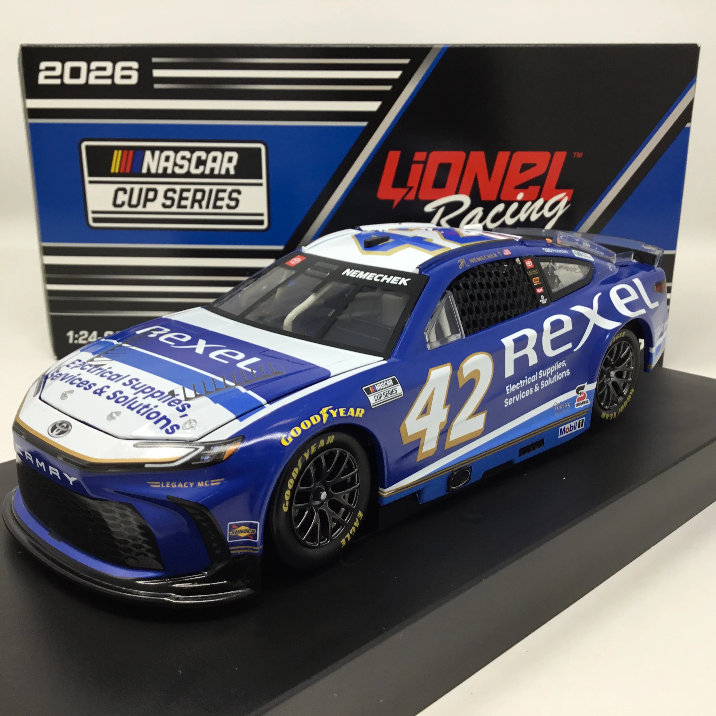 John Hunter Nemechek 2025 Rexel 1:24 Diecast