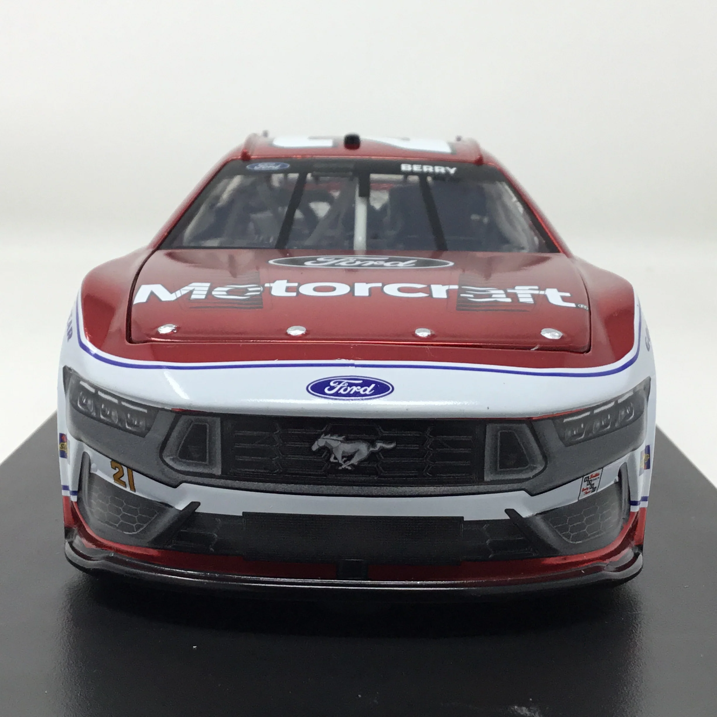 Josh Berry 2025 Motorcraft 1:24 Foil Number Color Chrome Diecast - Image 3