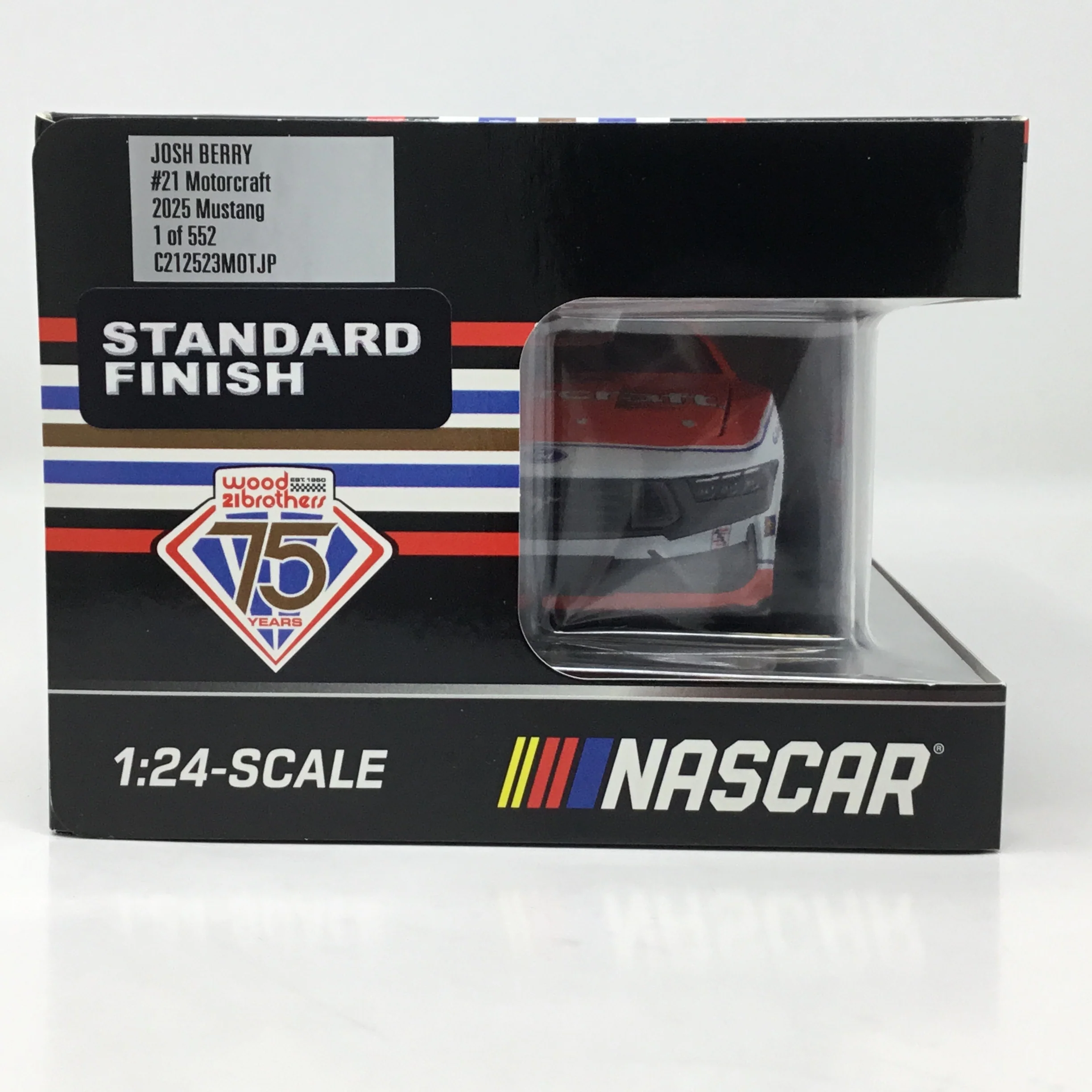 Josh Berry 2025 Motorcraft 1:24 Foil Number Diecast - Image 6
