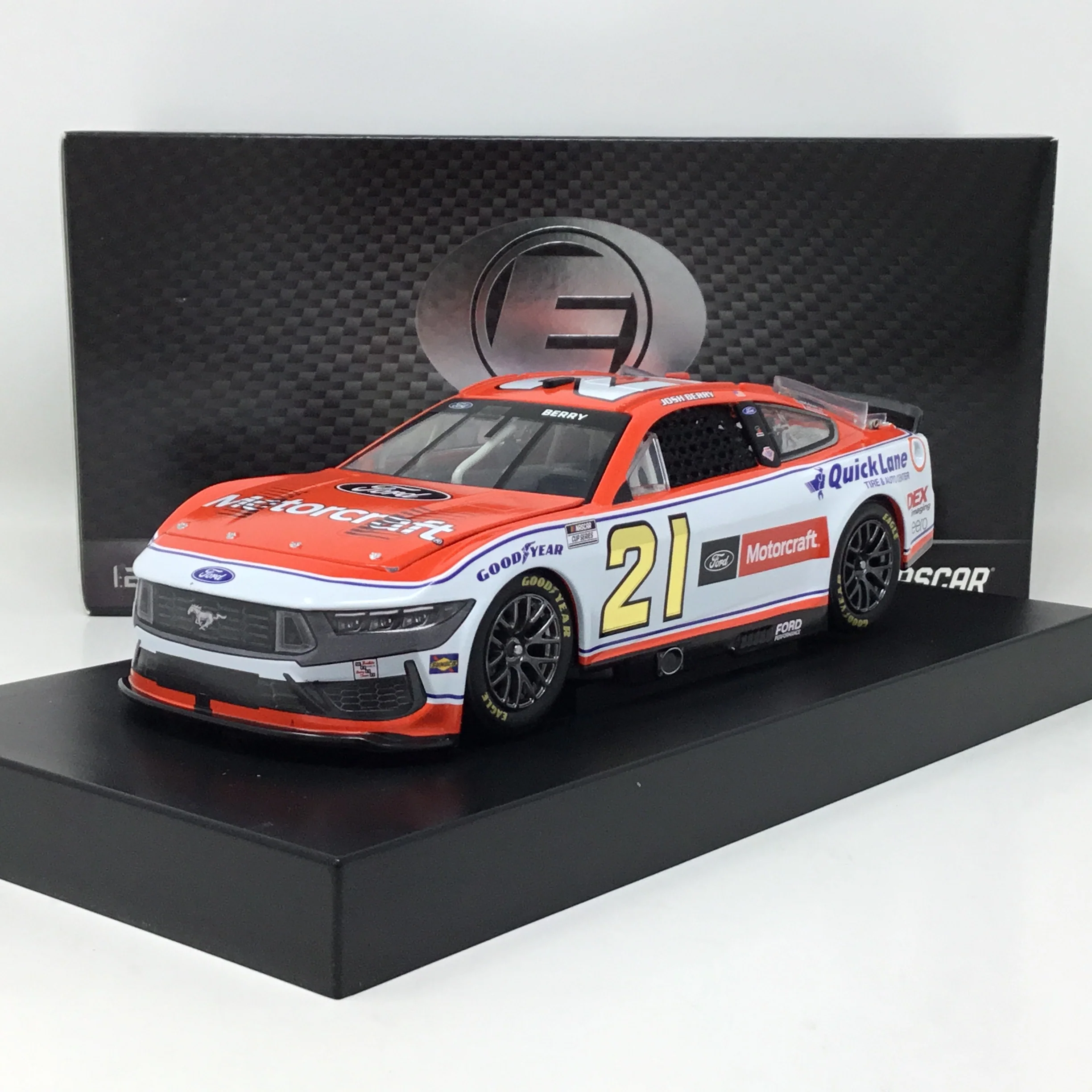 Josh Berry 2025 Motorcraft 1:24 Foil Number Elite Diecast
