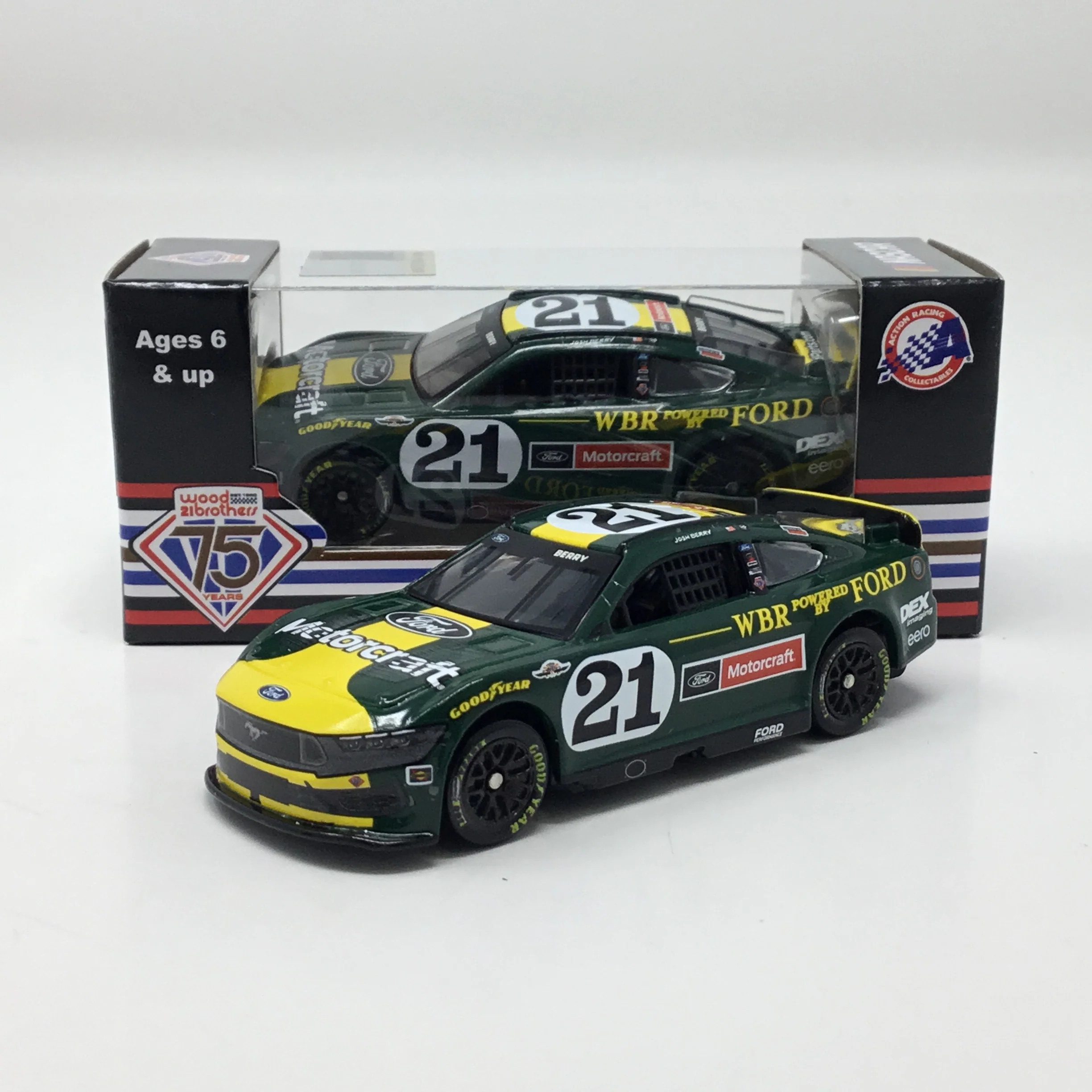 Josh Berry 2025 Motorcraft Throwback 1:64 Diecast