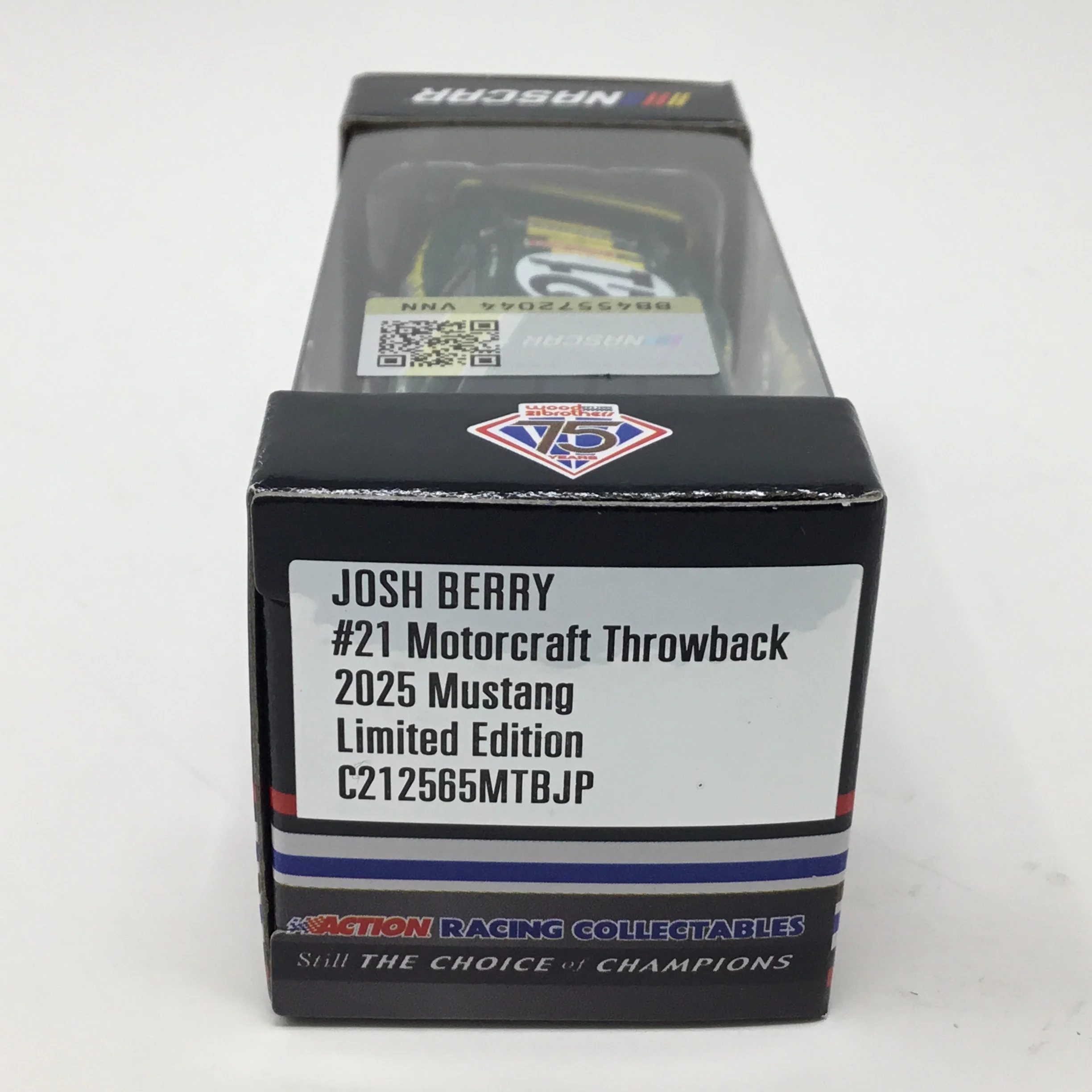 Josh Berry 2025 Motorcraft Throwback 1:64 Diecast - Image 2