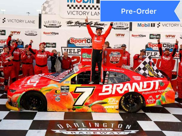 Justin Allgaier 2026 Brandt Darlington Race Win 1:64 Diecast *PREORDER* - Image 2