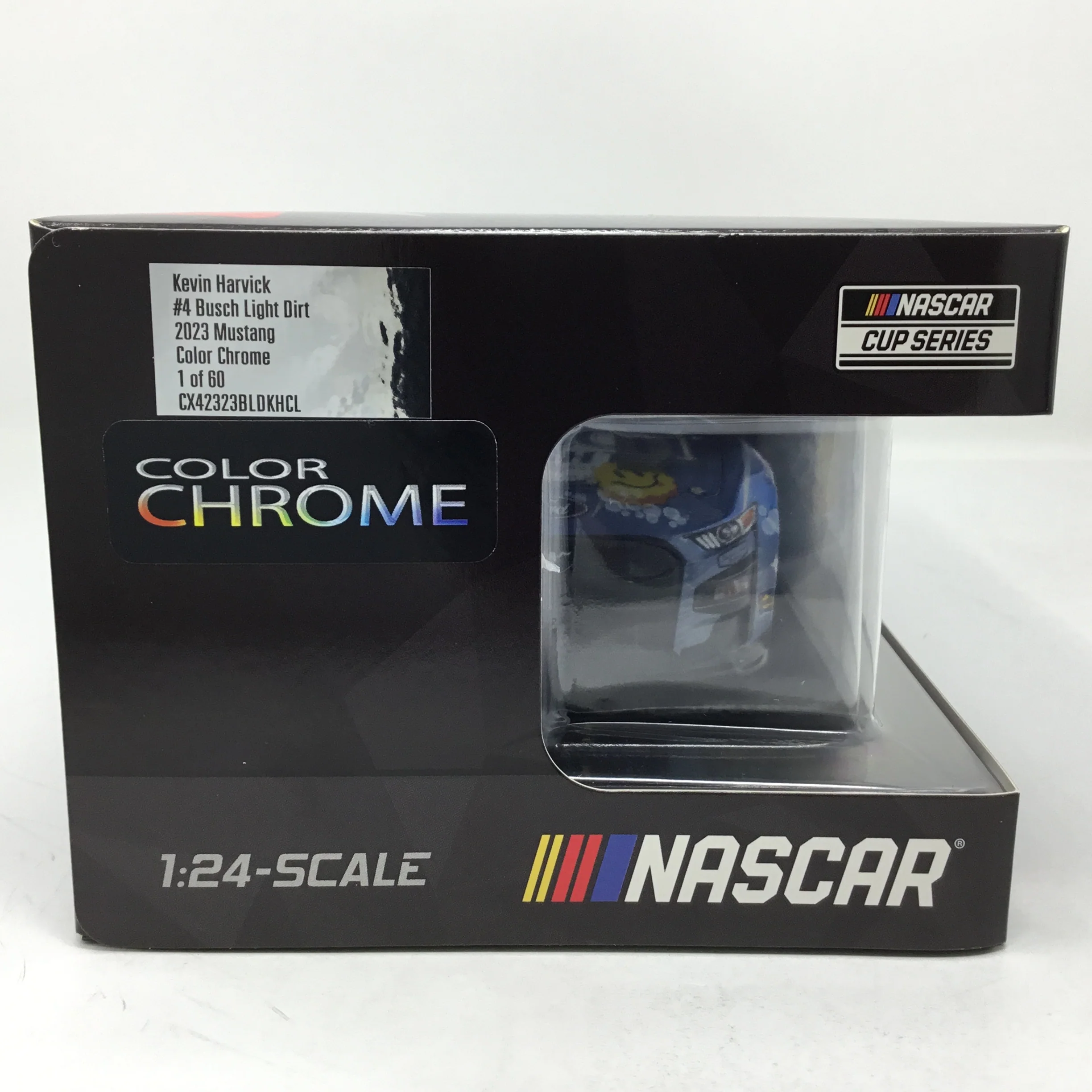 Kevin Harvick 2023 Busch Light Dirt 1:24 Color Chrome Diecast - Image 6