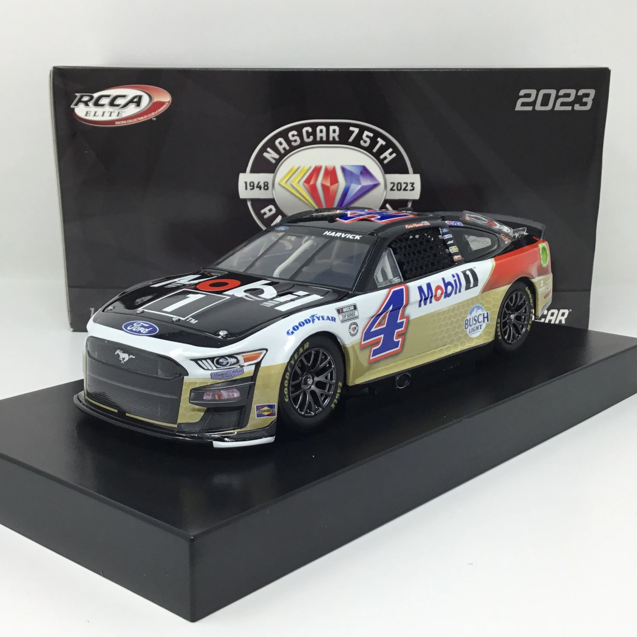 Kevin Harvick 2023 Mobil 1 High Mileage 1:24 Elite Diecast
