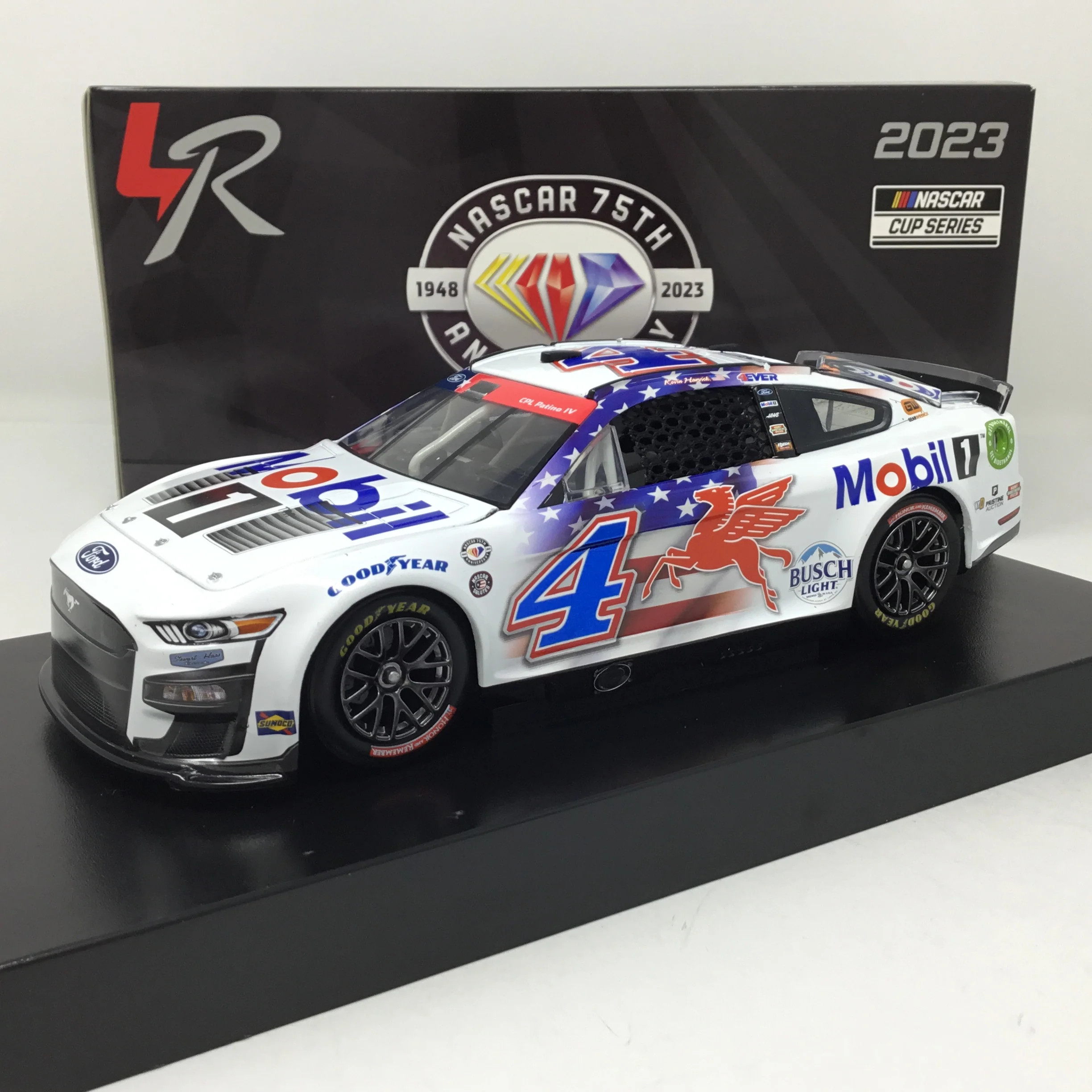 Kevin Harvick 2023 Mobil 1 Salutes Foil Number 1:24 Diecast