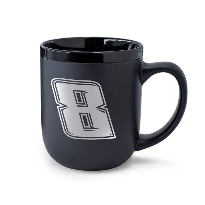 Kyle Busch Black Ceramic Mug 17 oz.