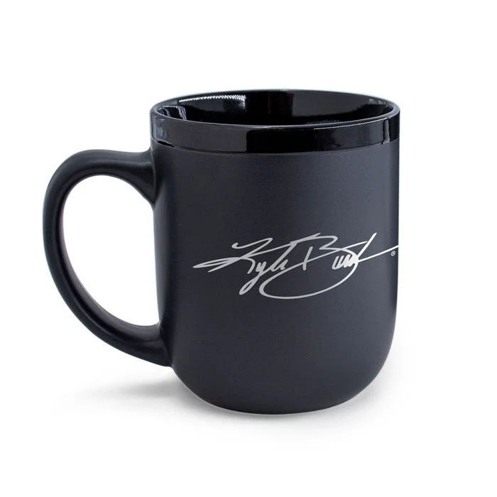 Kyle Busch Black Ceramic Mug 17 oz. - Image 2