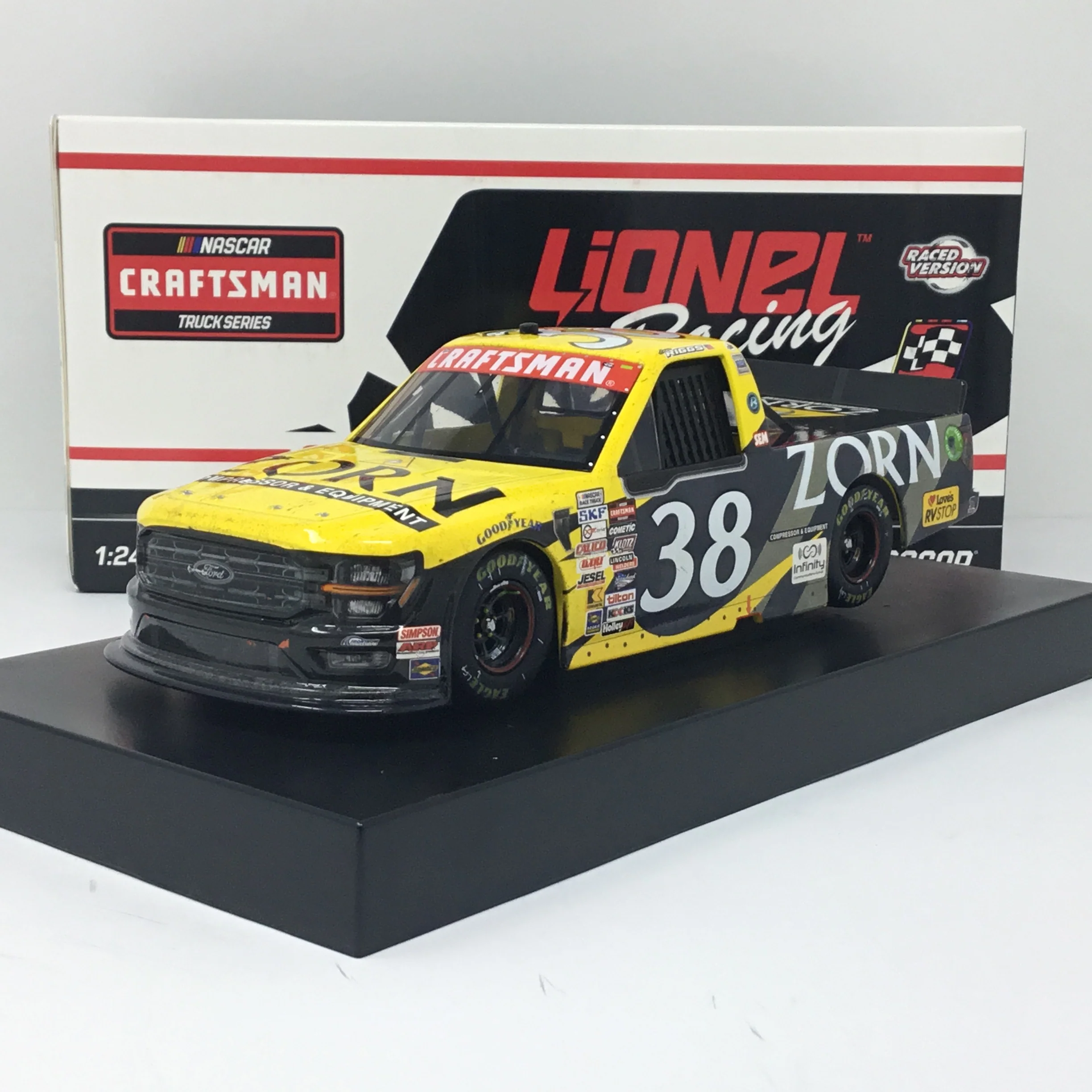 Layne Riggs 2024 Zorn Compressor & Equipment Milwaukee Wisconsin Race Win 1:24 Diecast - Image 2