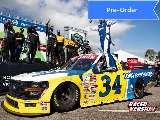 Layne Riggs 2026 Long John Silver's St. Petersburg Race Win Foil Number 1:24 Diecast *PREORDER*