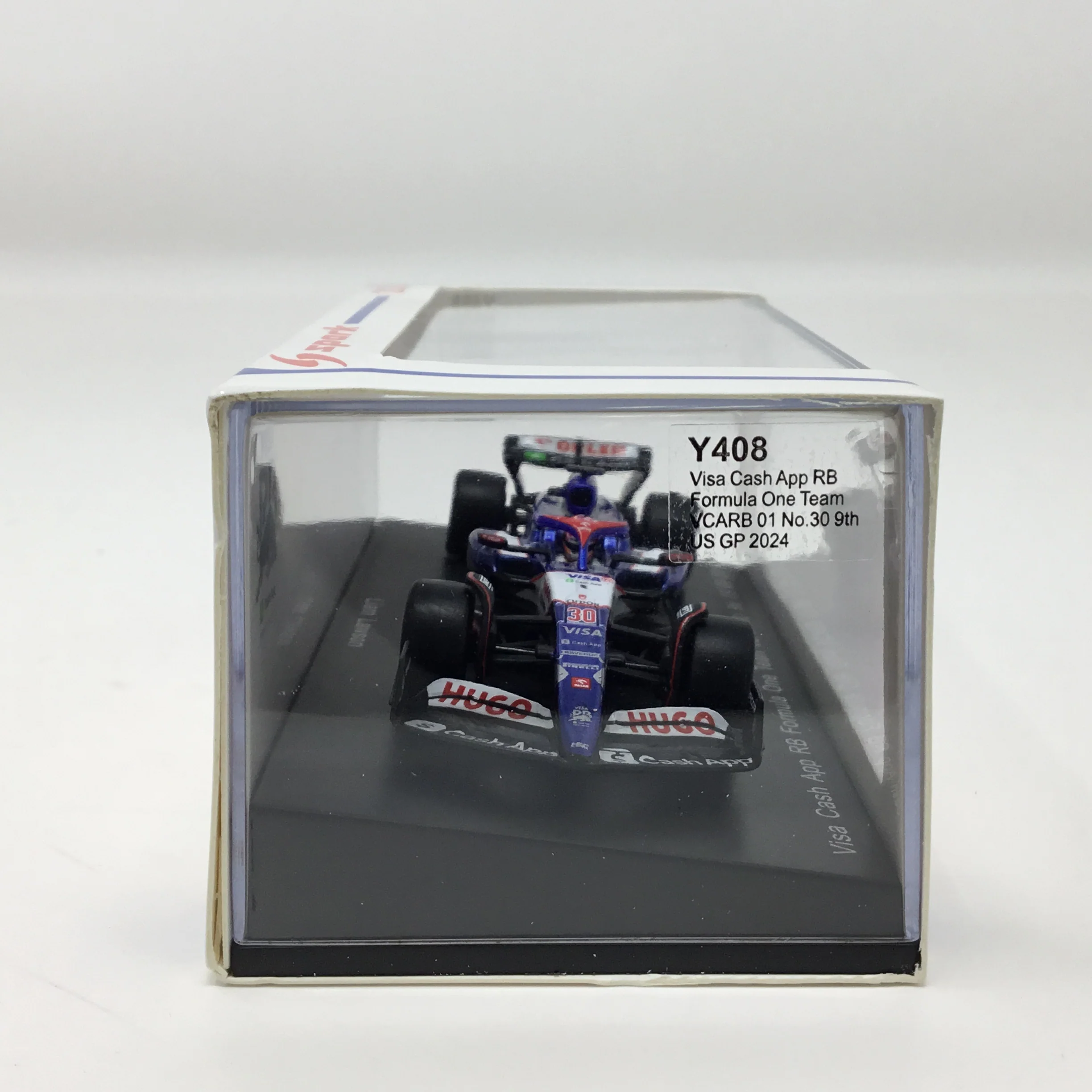 Liam Lawson 2024 Visa Cash App RB VARB 01 US GP Spark F1 1:64 Diecast - Image 2