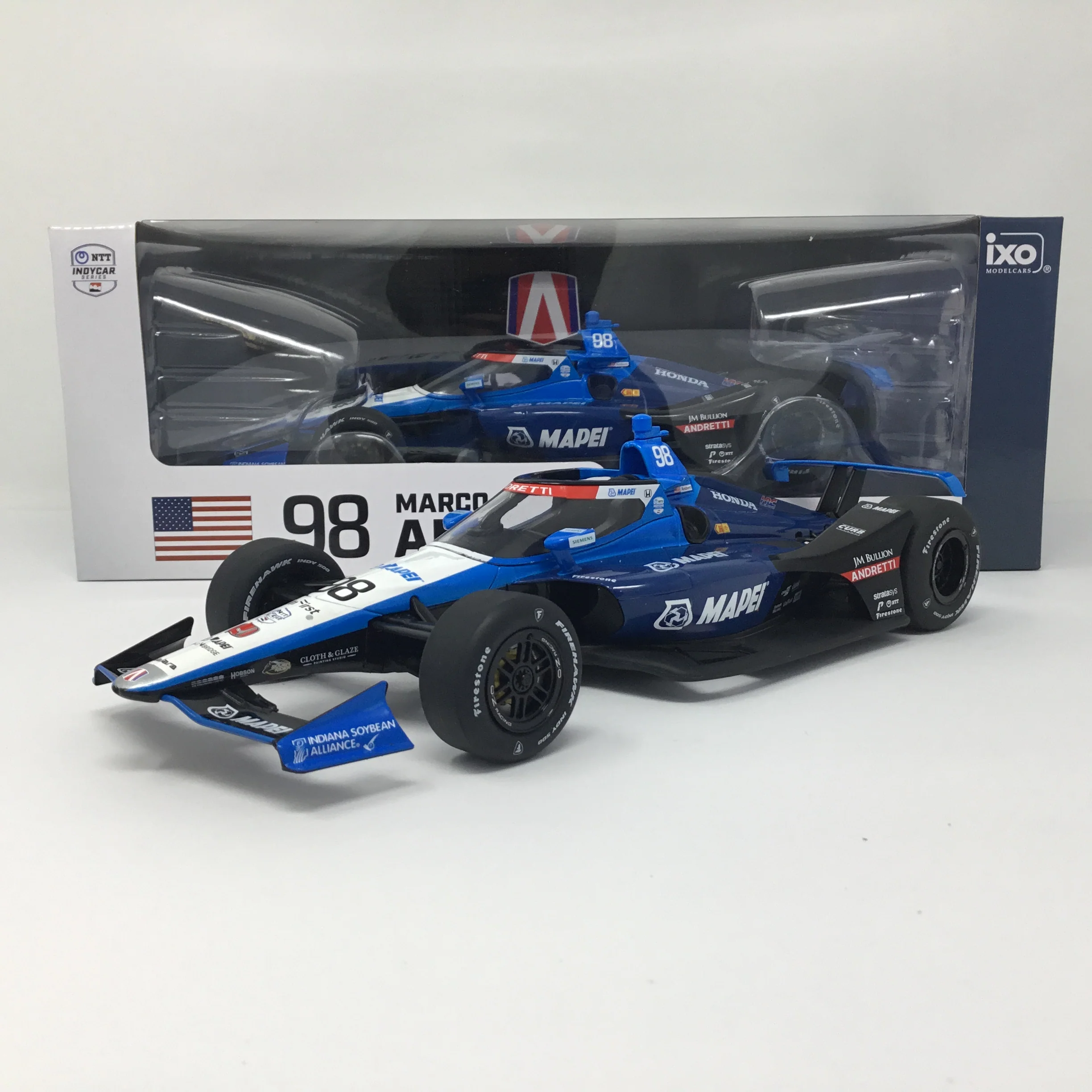 Marco Andretti 2025 MAPEI / Andretti Global 1:18 Diecast