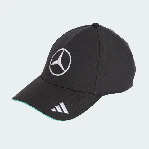 Mercedes AMG Petronas F1 Adidas Team Hat - Black