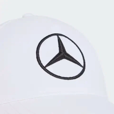 Mercedes AMG Petronas F1 Adidas Team Hat - White - Image 3