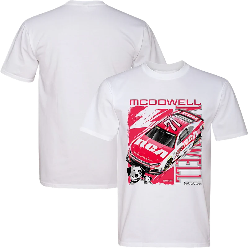 Michael McDowell RCA 1-Spot White T-Shirt