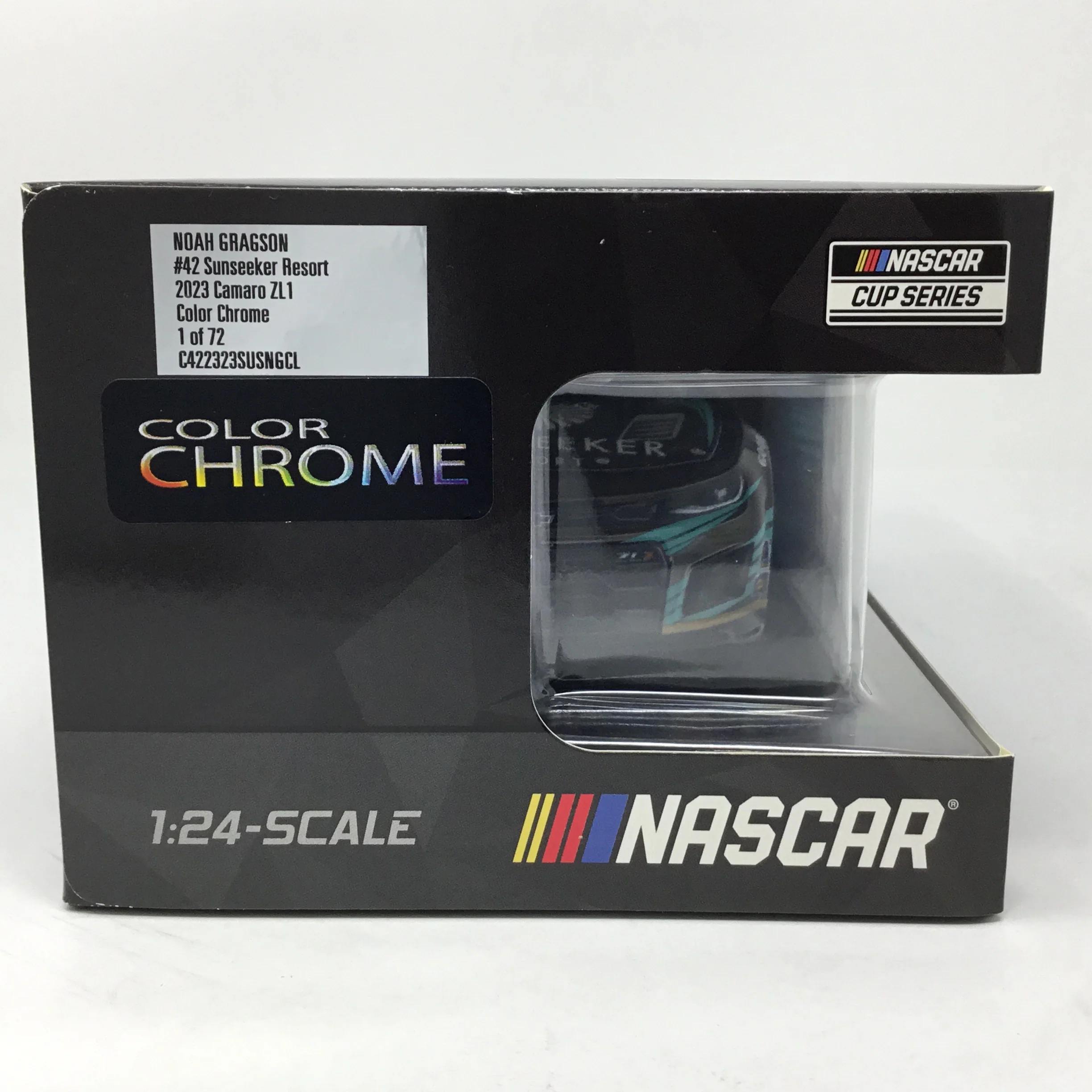 Noah Gragson 2023 Sunseeker Resort 1:24 Color Chrome Diecast - Image 6