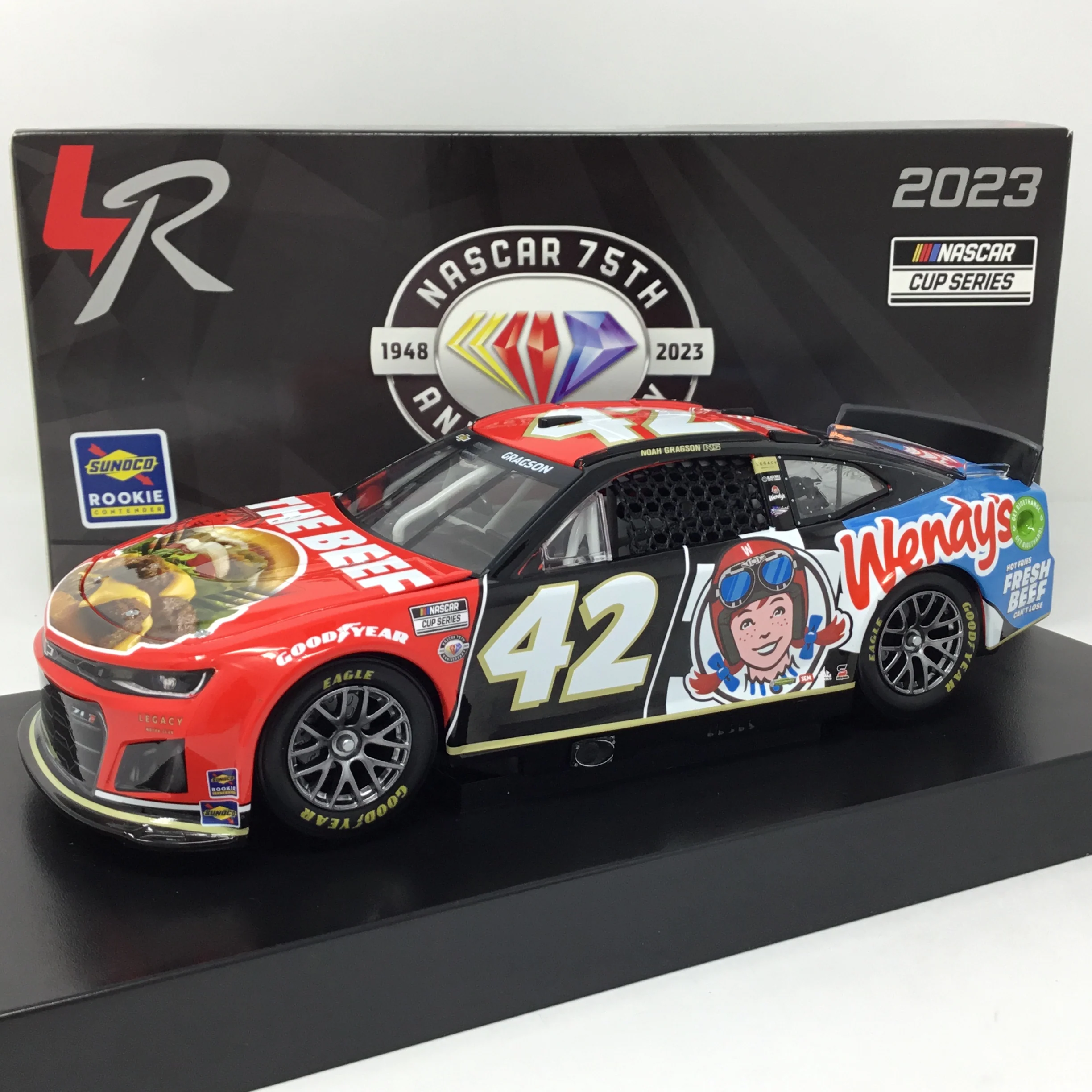 Noah Gragson 2023 Wendy's 1:24 Diecast