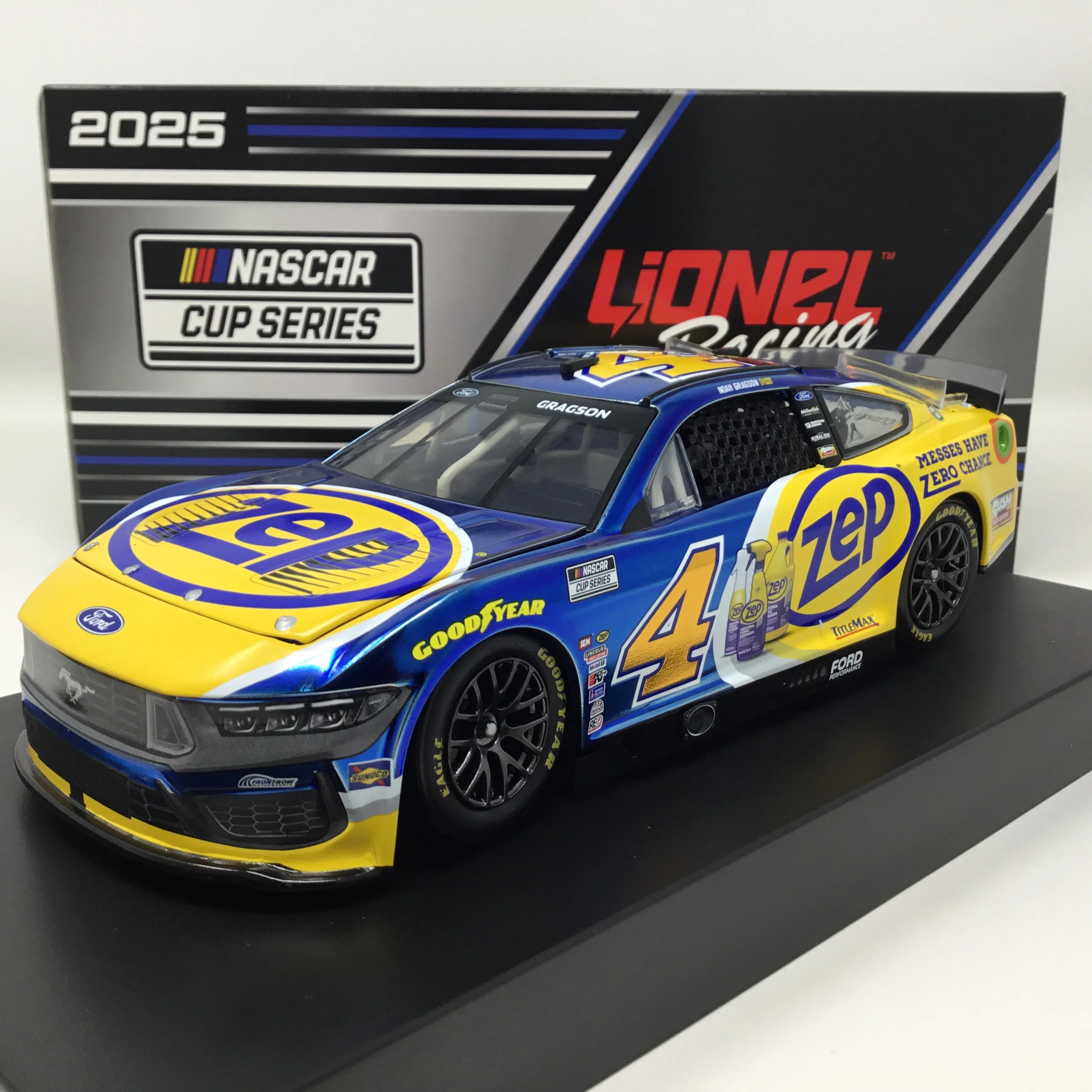 Noah Gragson 2025 Zep Foil Number Color Chrome 1:24 Diecast