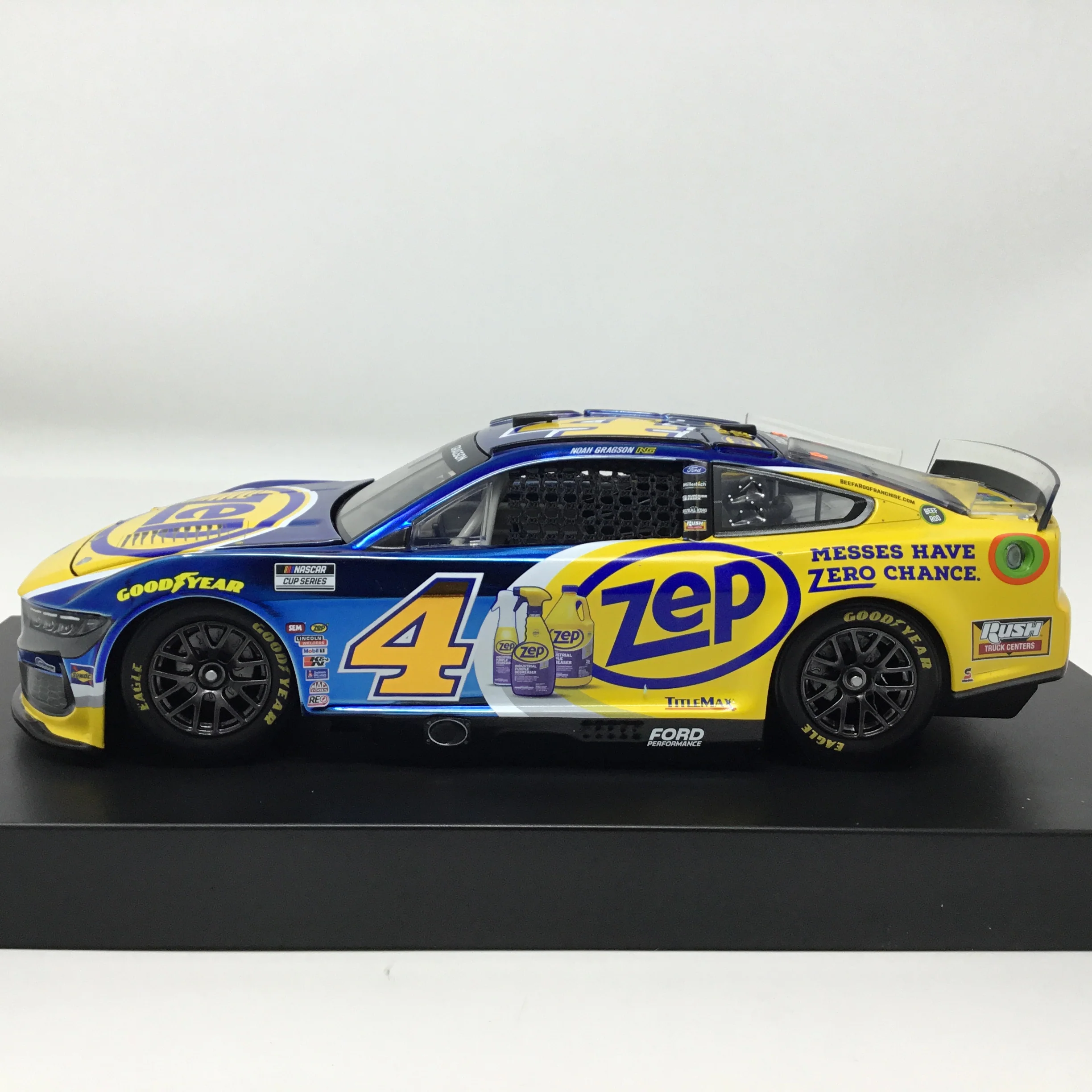 Noah Gragson 2025 Zep Foil Number Color Chrome 1:24 Diecast - Image 2