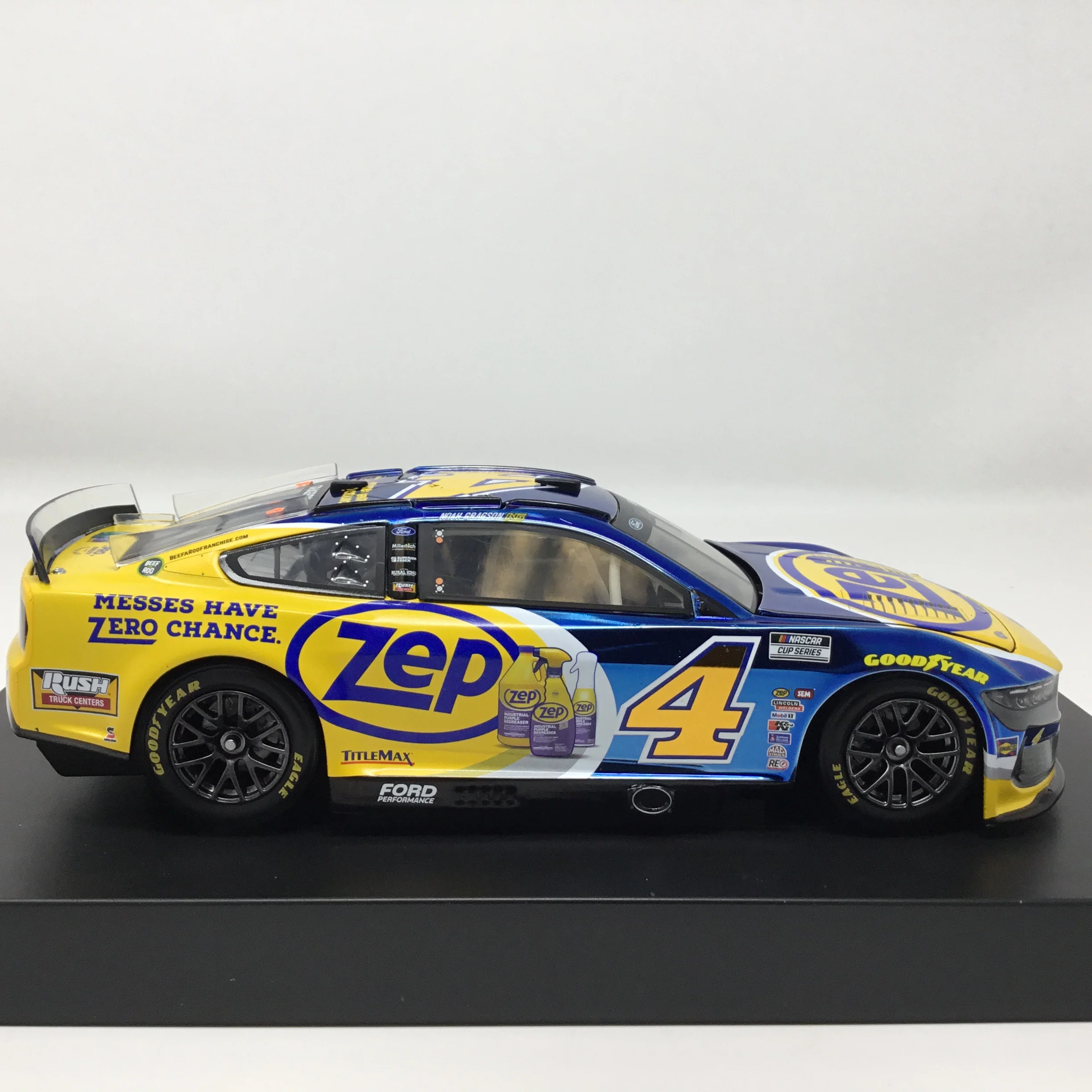 Noah Gragson 2025 Zep Foil Number Color Chrome 1:24 Diecast - Image 4