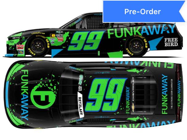 Parker Retzlaff 2026 Funkaway 1:64 Diecast *PREORDER*