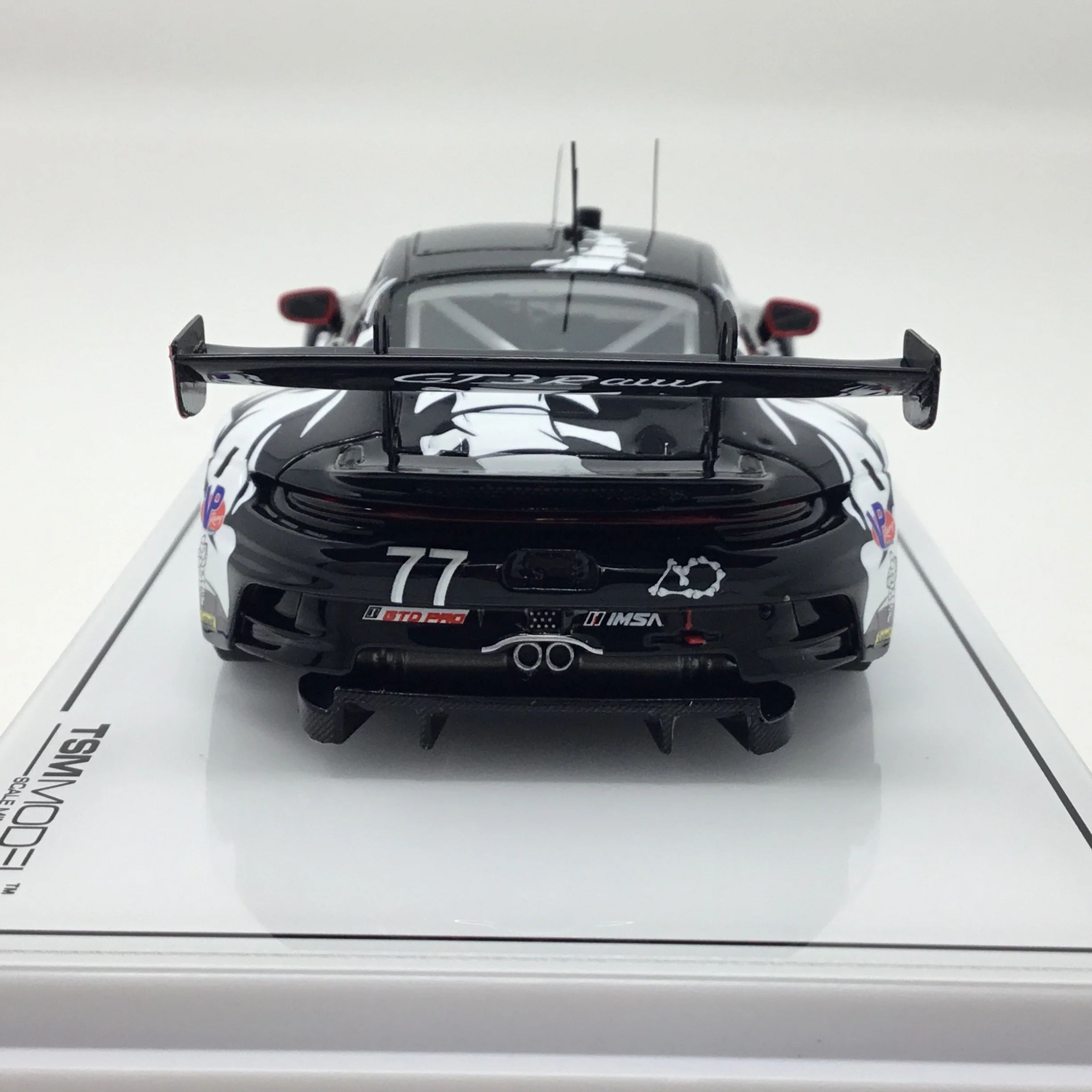 Porsche 911 GT3 R #77 2025 IMSA Petit Le Mans AO Racing 1:43 Diecast Model - Image 5