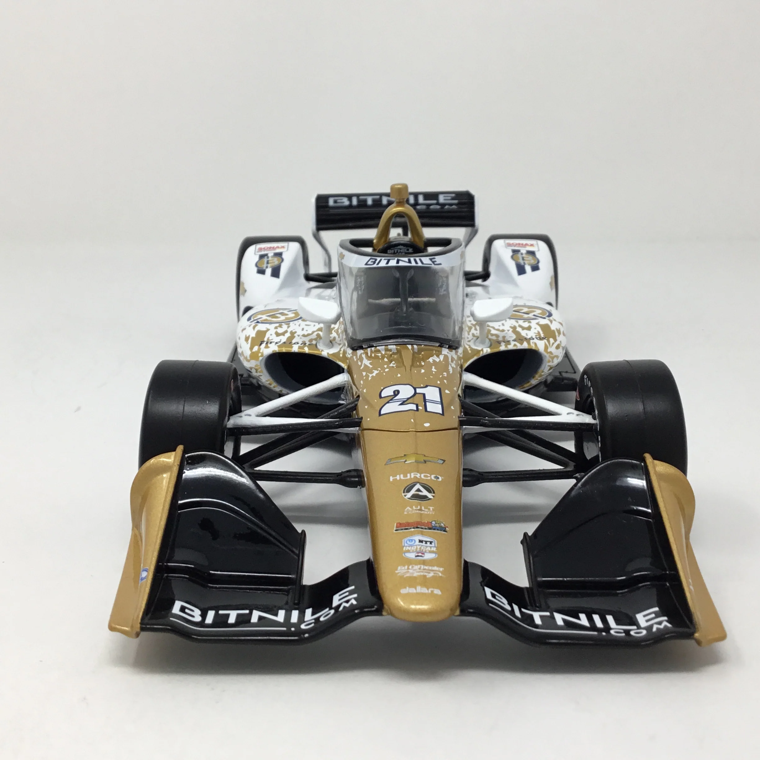 Rinus VeeKay 2023 Bitnile / Ed Carpenter Racing 1:18 Diecast - Image 3