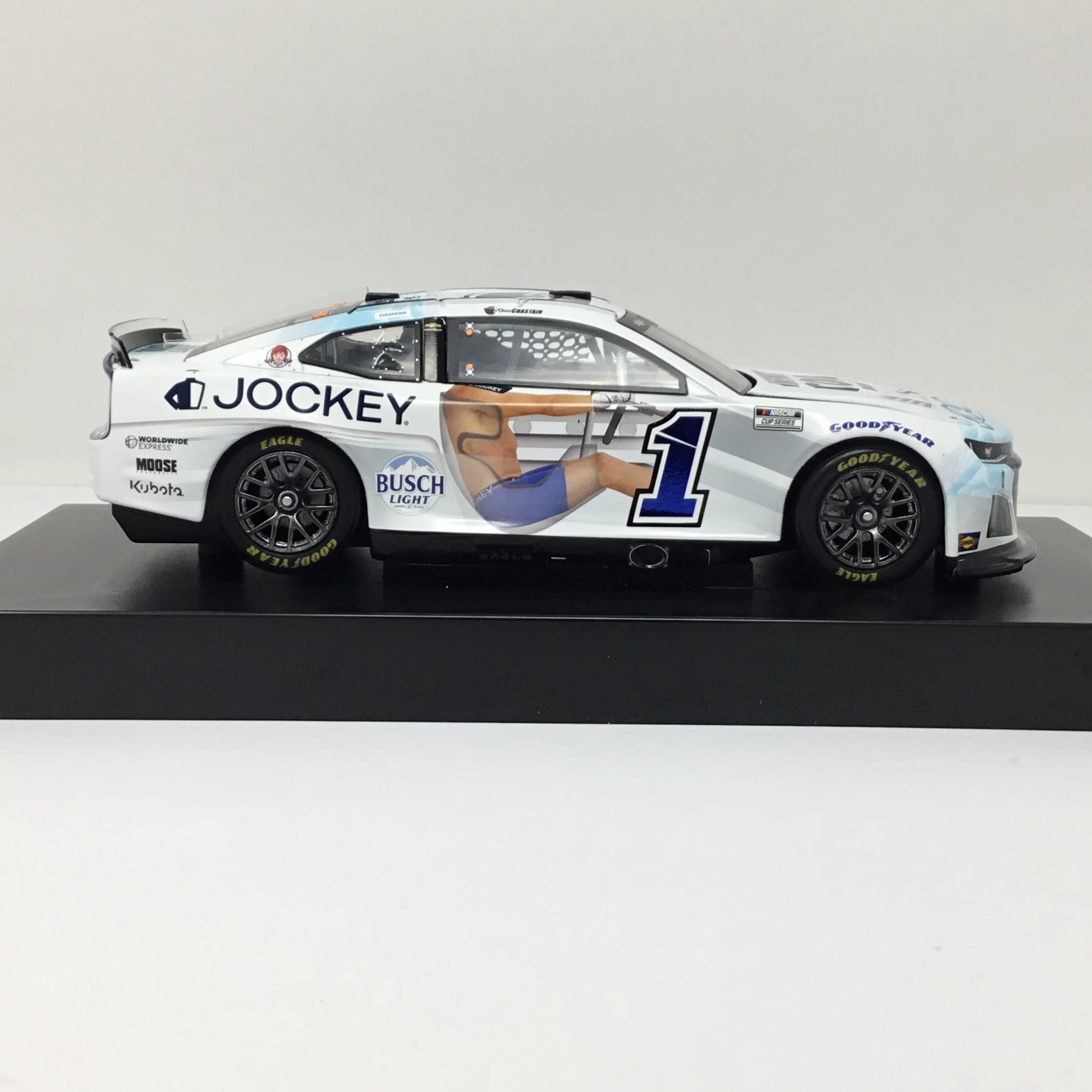Ross Chastain 2024 Jockey Infinite Cool Foil Number 1:24 Diecast - Image 4