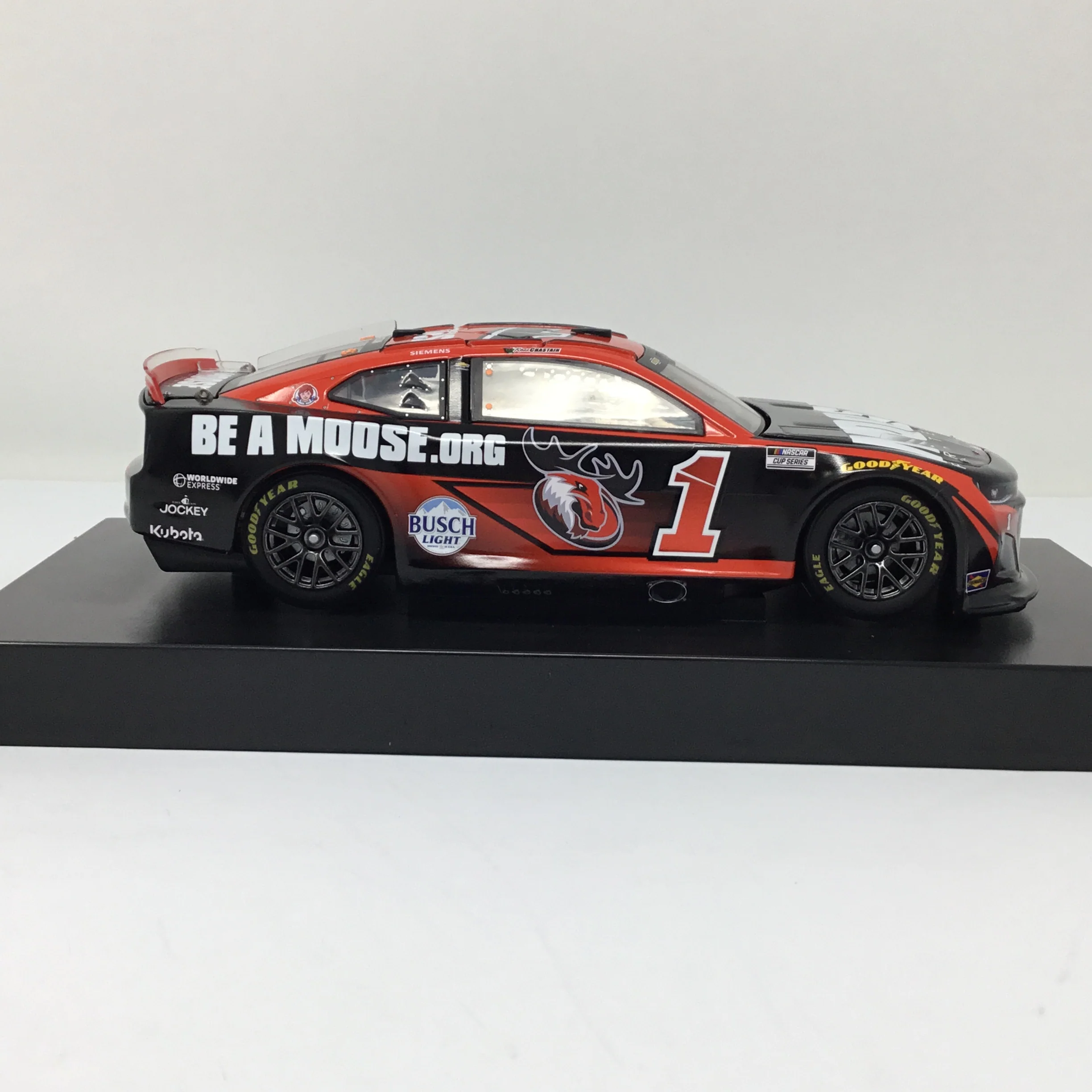 Ross Chastain 2024 Moose Fraternity Foil Number 1:24 Elite Diecast - Image 4
