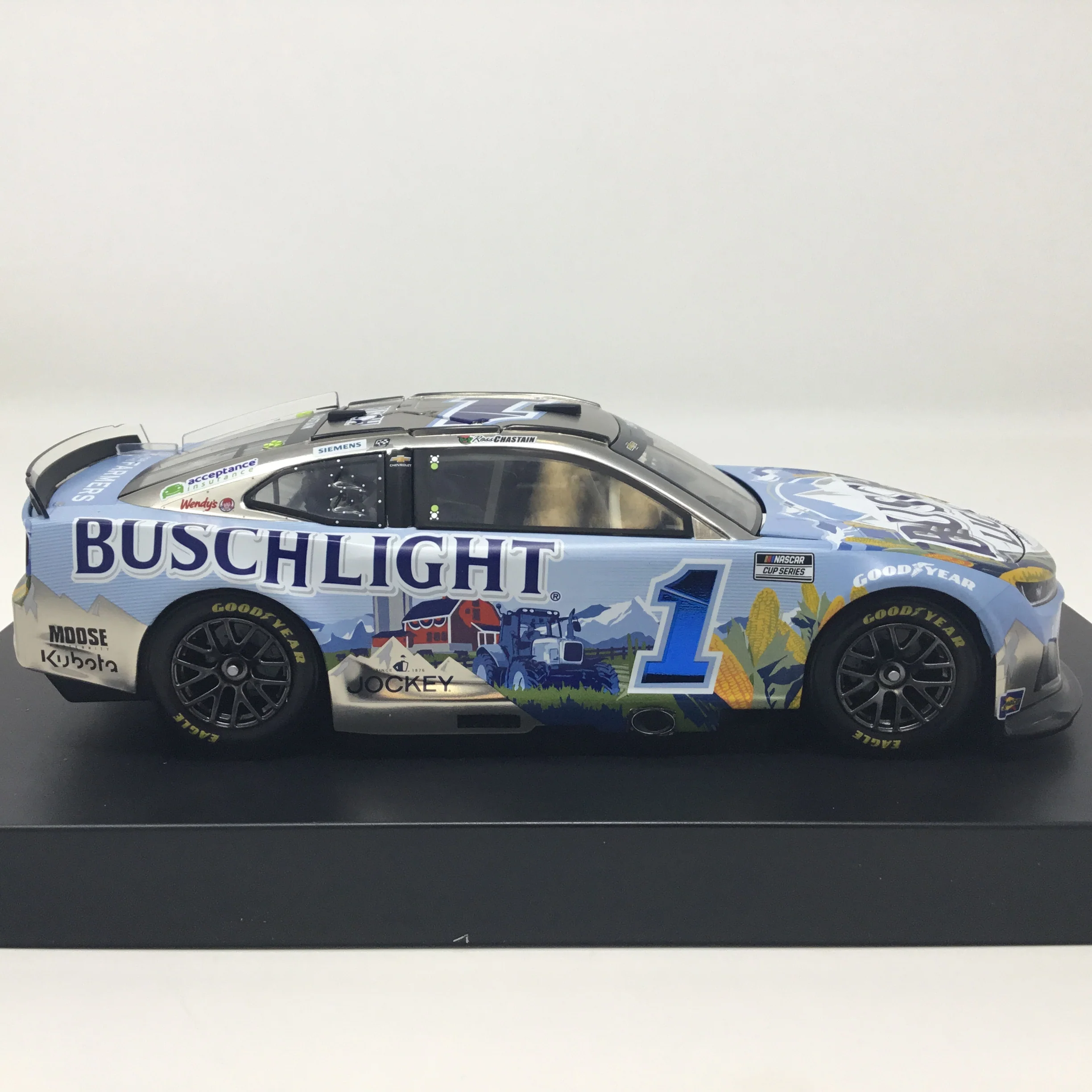 Ross Chastain 2025 Busch Light Farming Foil Number Color Chrome 1:24 Diecast - Image 4