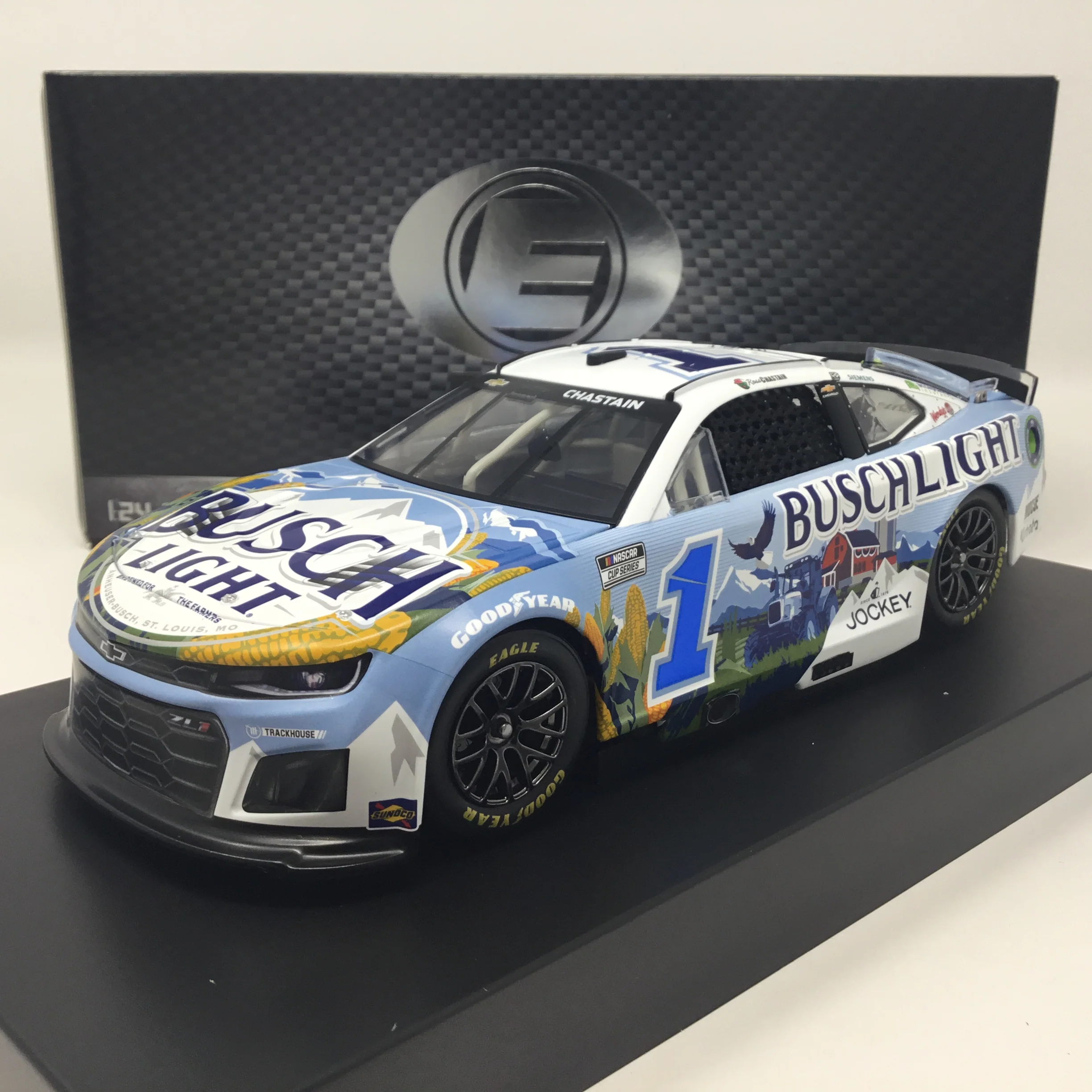 Ross Chastain 2025 Busch Light Farming Foil Number Elite 1:24 Diecast