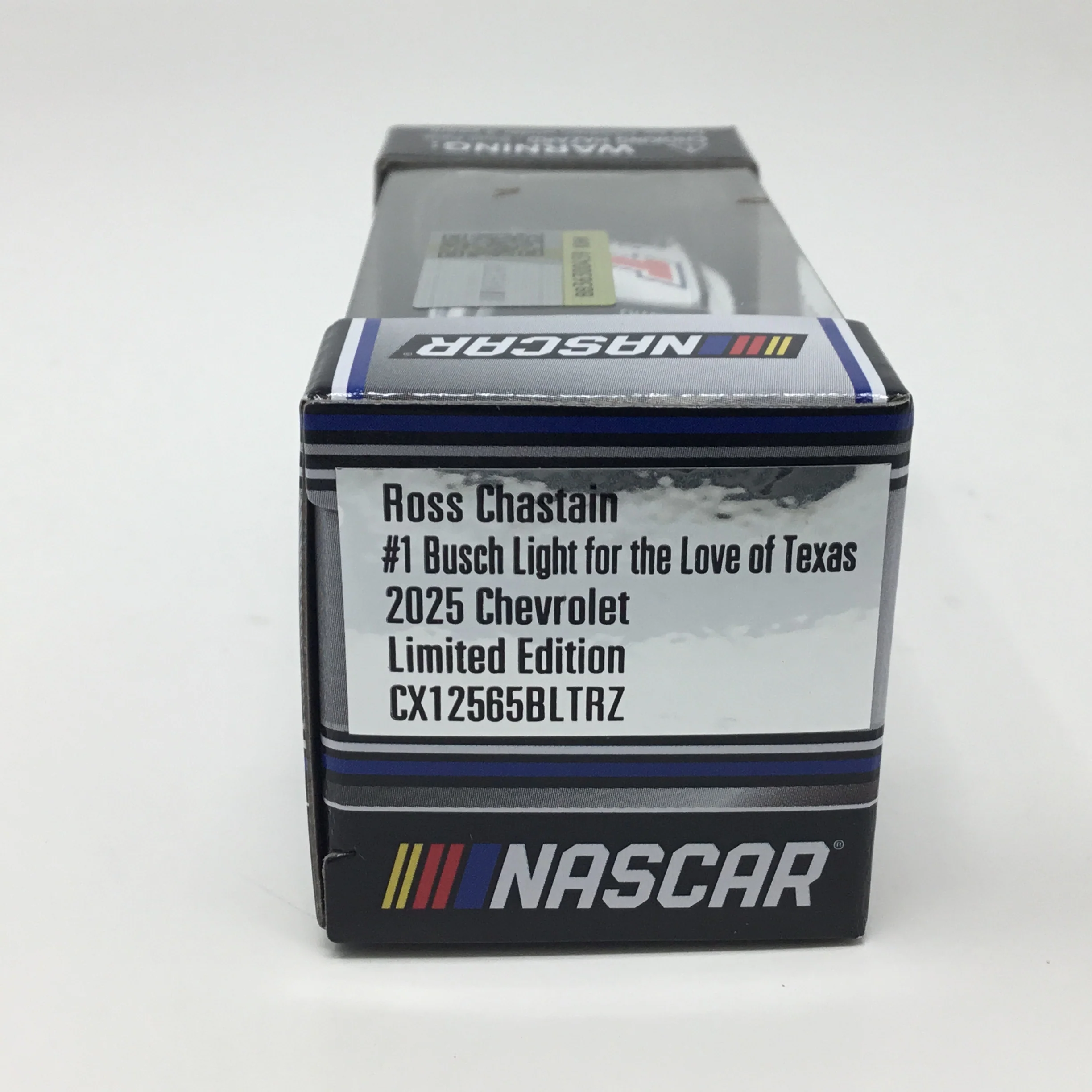 Ross Chastain 2025 Busch Light for the Love of Texas Foil Number 1:64 Diecast - Image 2